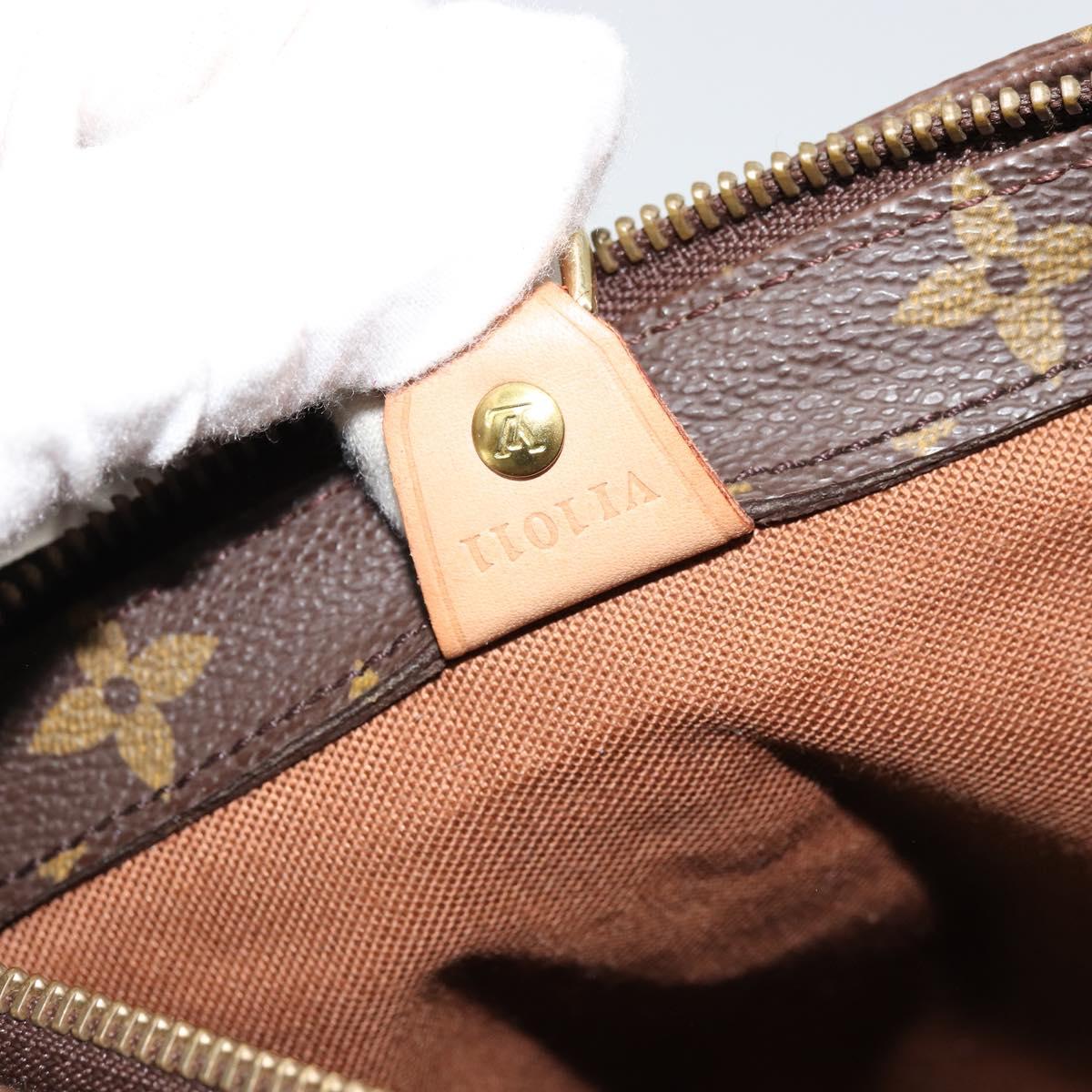 LOUIS VUITTON Monogram Cabas Piano Tote Bag M51148 LV Auth ka3853