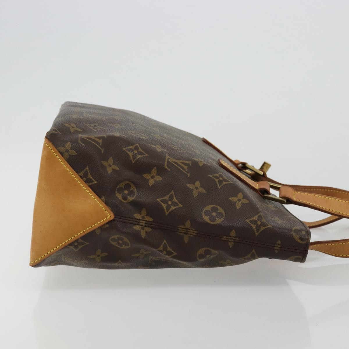 LOUIS VUITTON Monogram Cabas Piano Tote Bag M51148 LV Auth ka3853