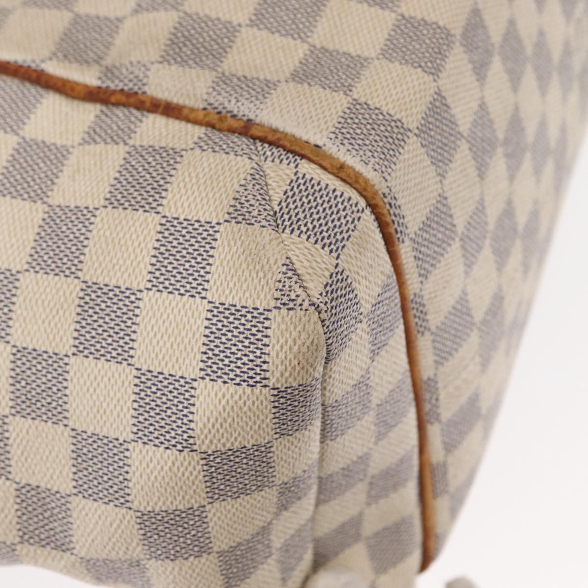 LOUIS VUITTON Damier Azur Totally MM Tote Bag N51262 LV Auth ka391