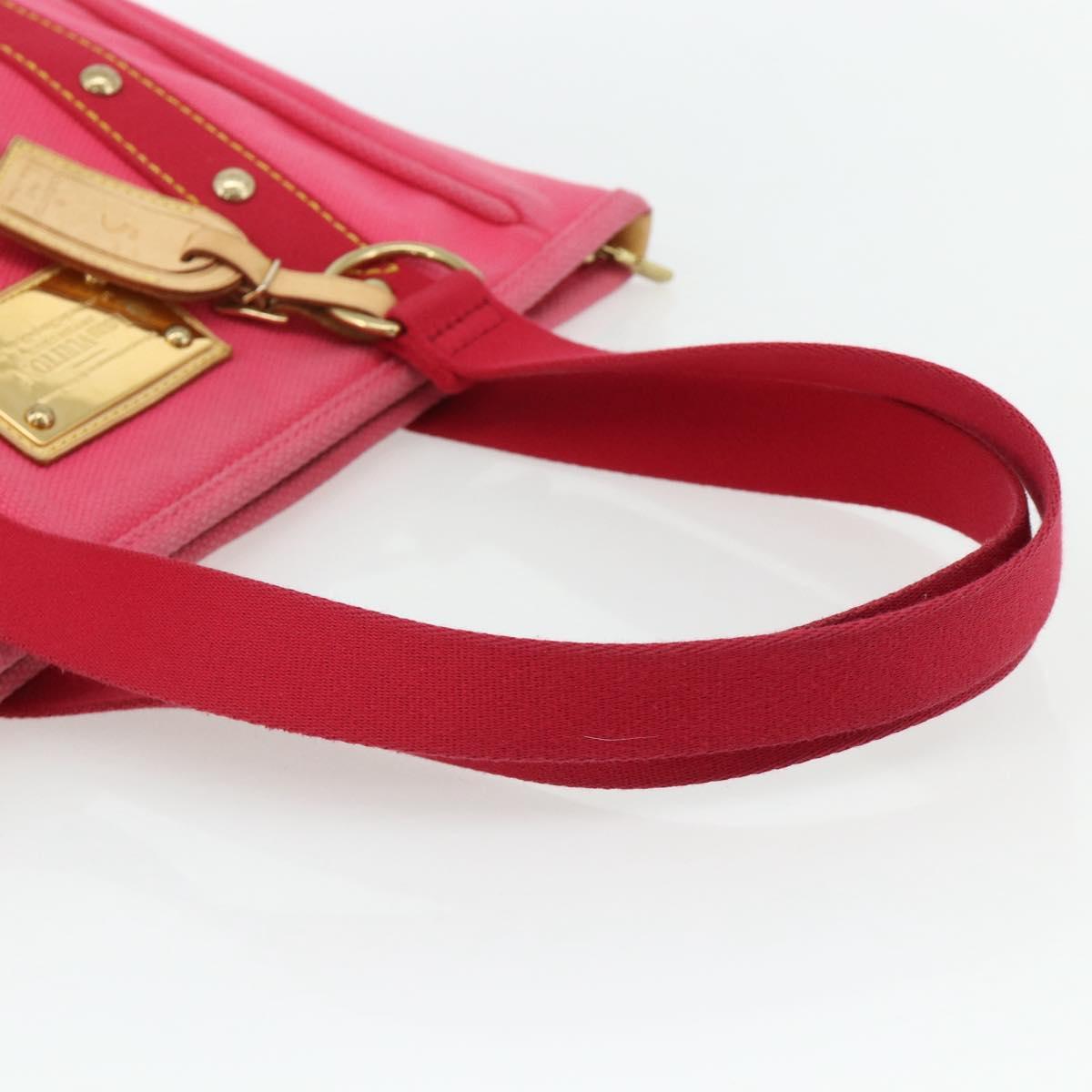 LOUIS VUITTON Antigua Cabas MM Tote Bag Pink M40085 LV Auth ka3945