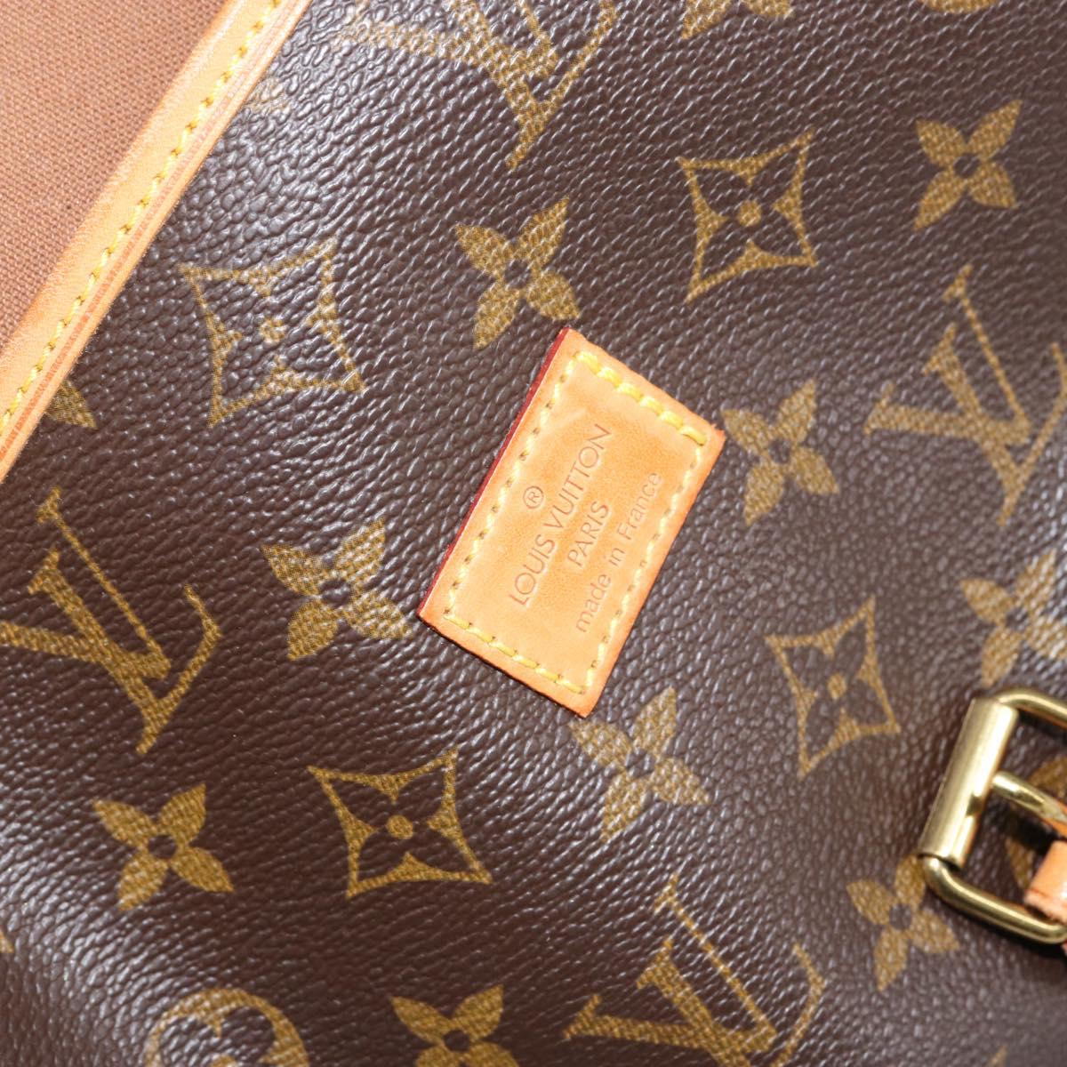 LOUIS VUITTON Monogram Saumur 30 Shoulder Bag M42256 LV Auth ka399