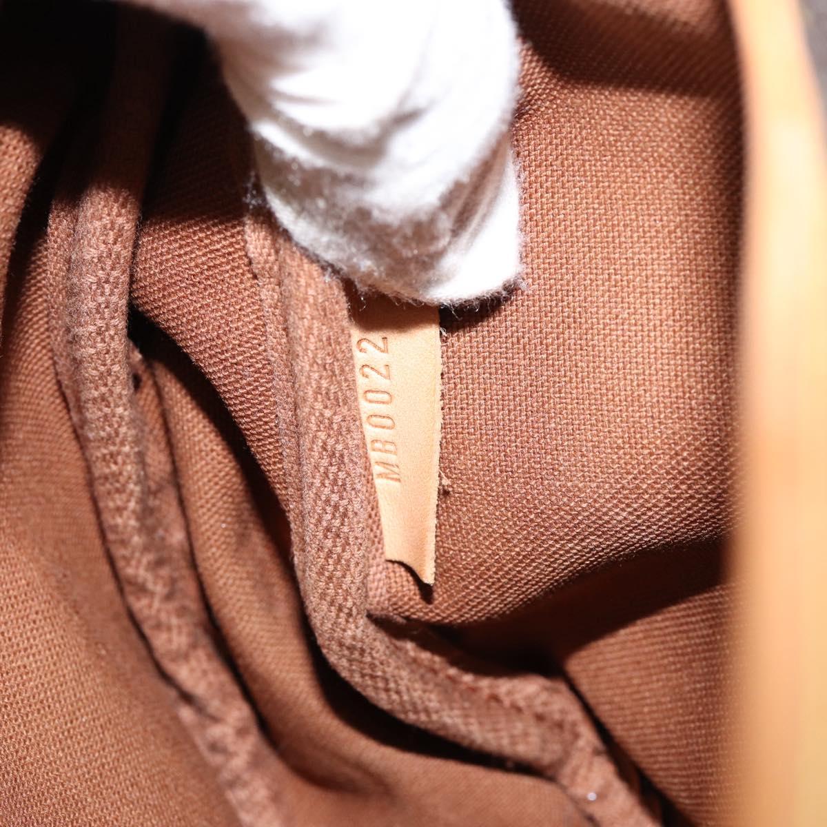 LOUIS VUITTON Monogram Saumur 30 Shoulder Bag M42256 LV Auth ka399