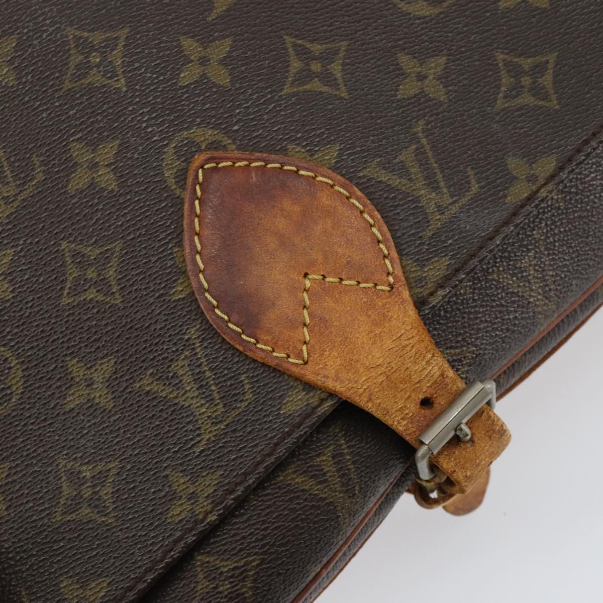 LOUIS VUITTON Monogram Cartouchiere GM Shoulder Bag M51252 LV Auth ka400