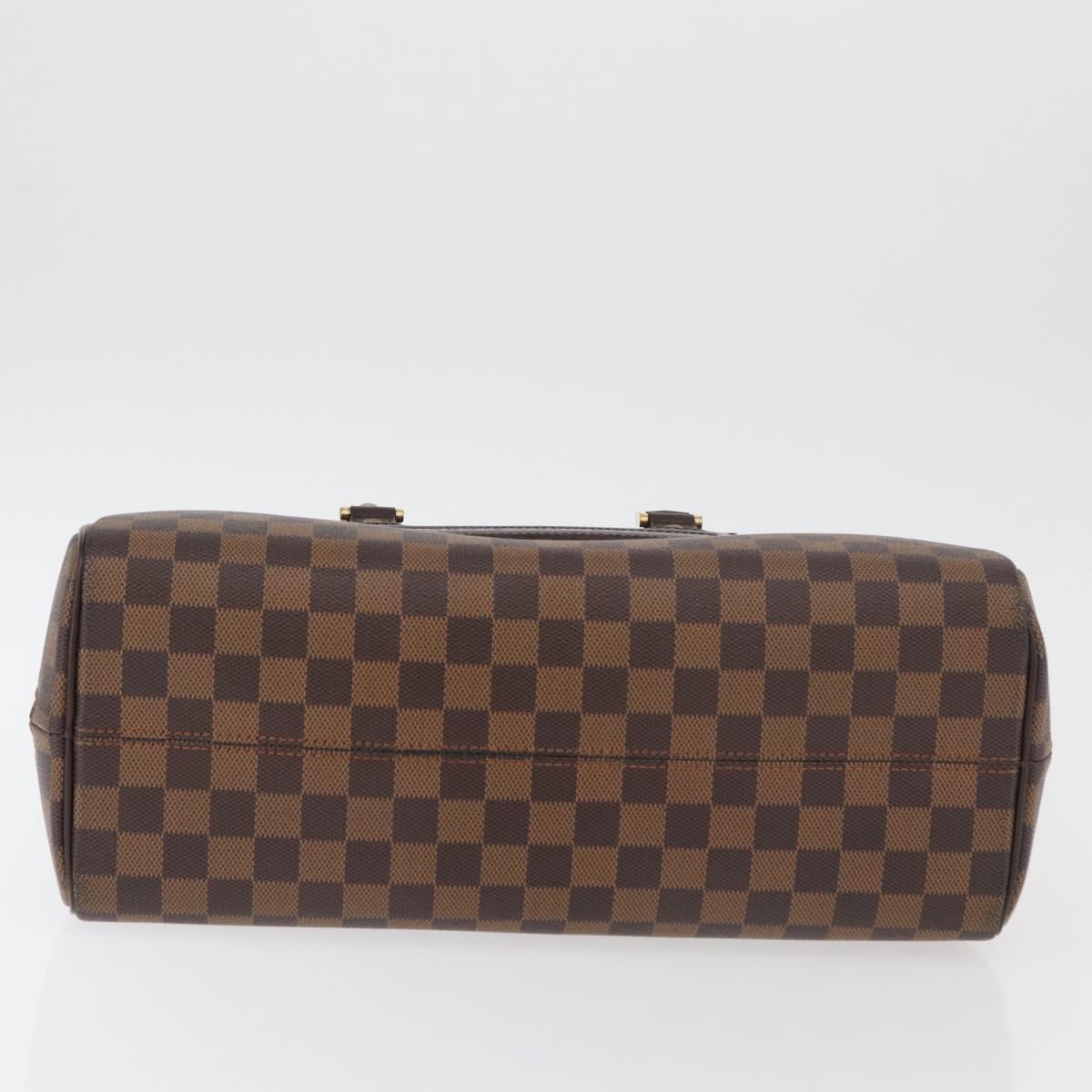LOUIS VUITTON Damier Ebene Nolita Hand Bag N41455 LV Auth ka4006A