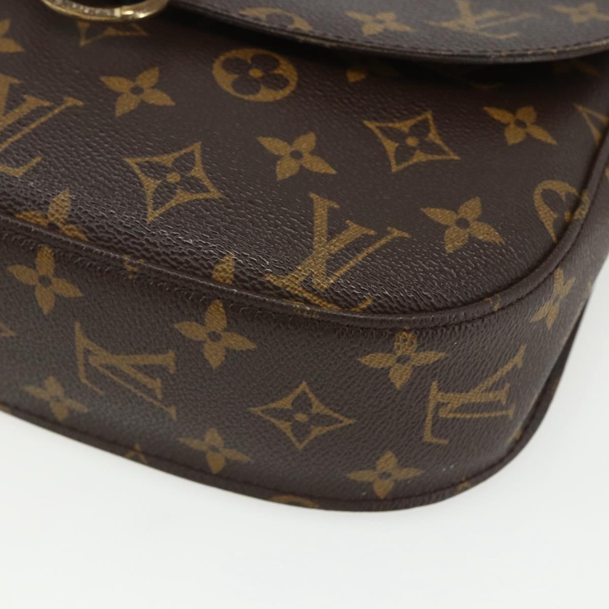 LOUIS VUITTON Monogram Saint Cloud GM Shoulder Bag M51242 LV Auth ka402