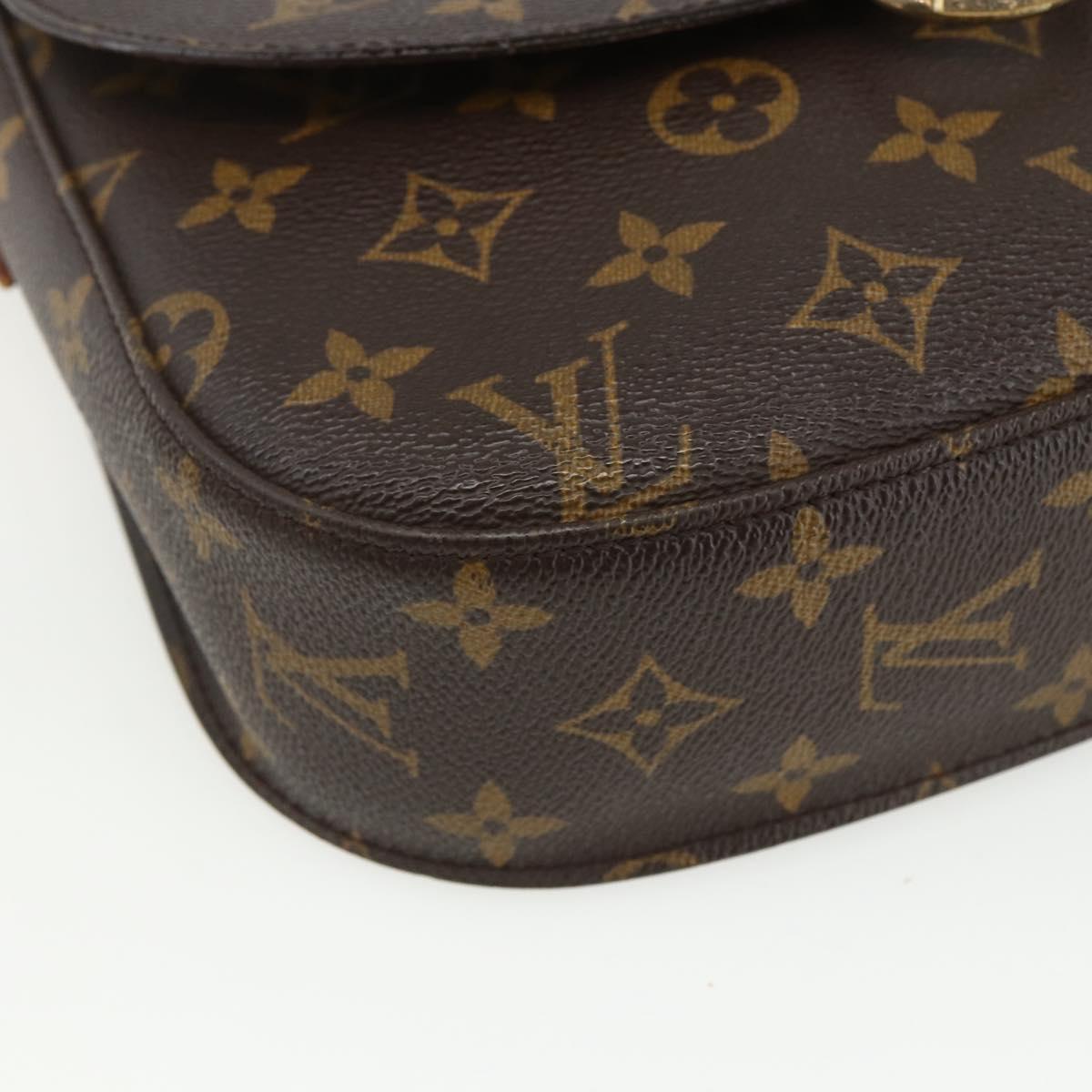 LOUIS VUITTON Monogram Saint Cloud GM Shoulder Bag M51242 LV Auth ka402