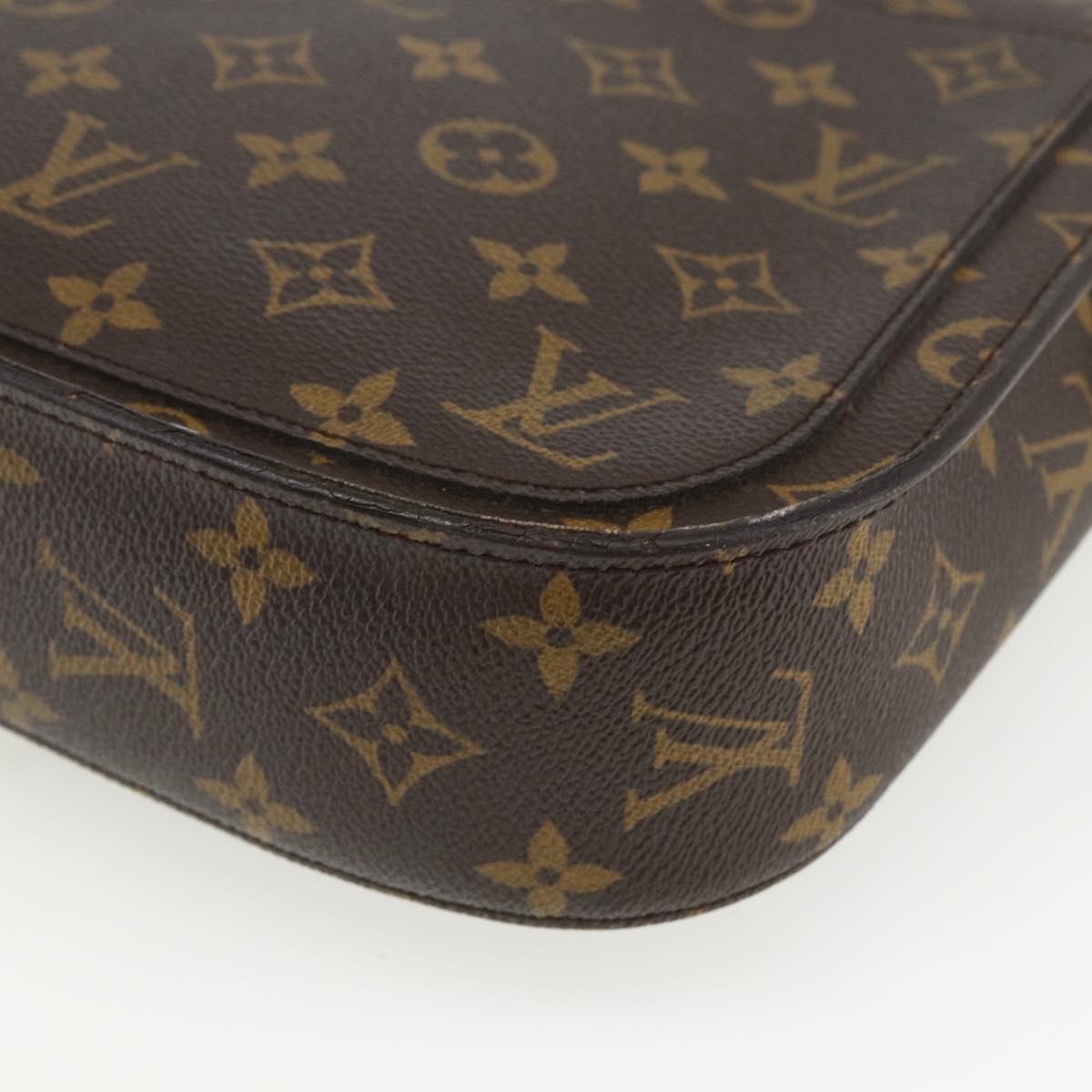 LOUIS VUITTON Monogram Saint Cloud GM Shoulder Bag M51242 LV Auth ka402