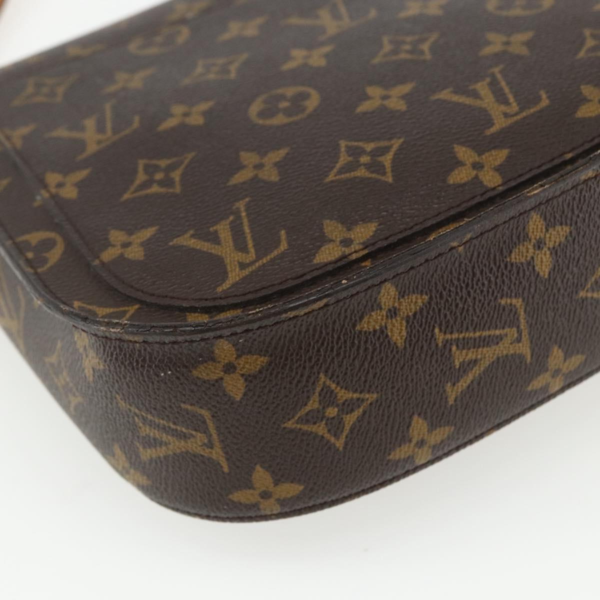 LOUIS VUITTON Monogram Saint Cloud GM Shoulder Bag M51242 LV Auth ka402