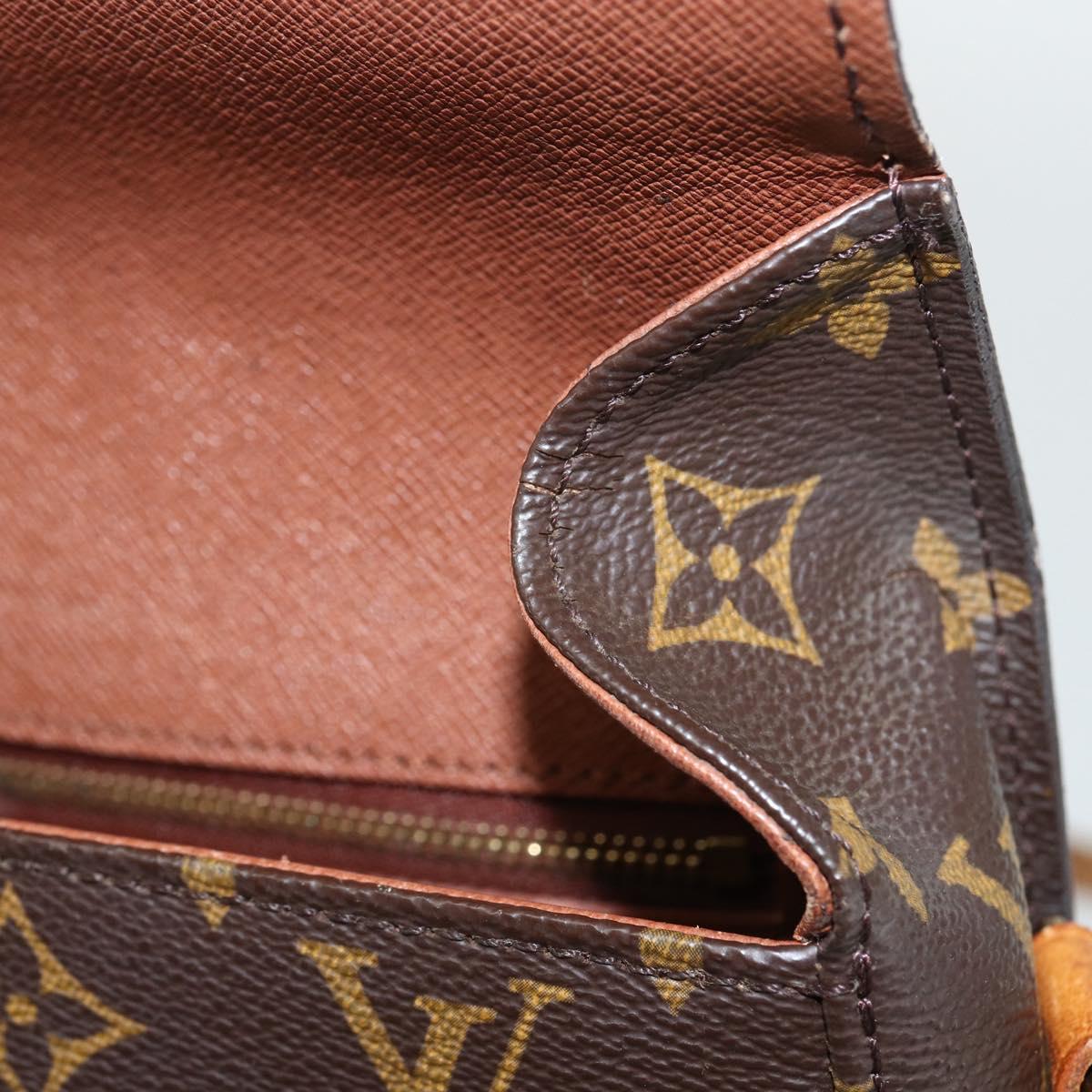 LOUIS VUITTON Monogram Saint Cloud GM Shoulder Bag M51242 LV Auth ka402