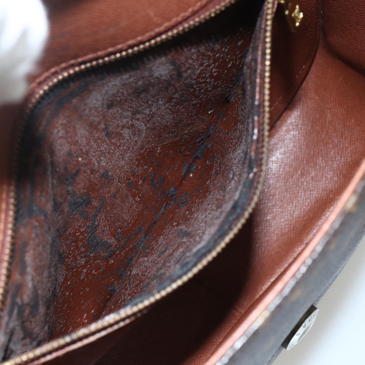 LOUIS VUITTON Monogram Saint Cloud GM Shoulder Bag M51242 LV Auth ka402