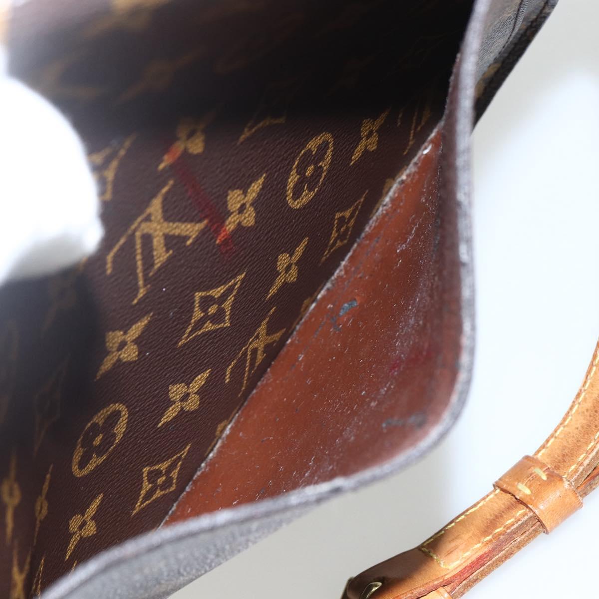 LOUIS VUITTON Monogram Saint Cloud GM Shoulder Bag M51242 LV Auth ka402