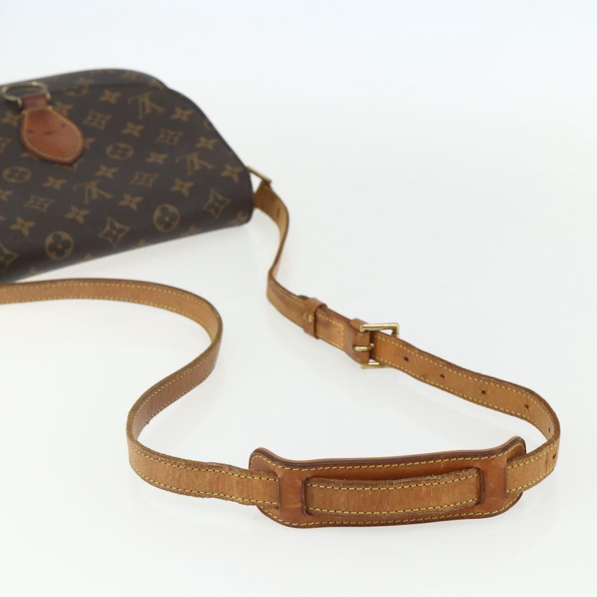 LOUIS VUITTON Monogram Saint Cloud GM Shoulder Bag M51242 LV Auth ka402