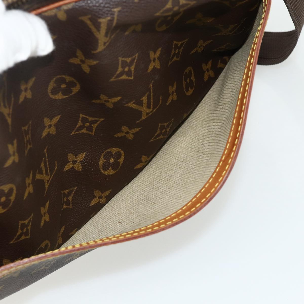LOUIS VUITTON Monogram Reporter PM Shoulder Bag M45254 LV Auth ka4029
