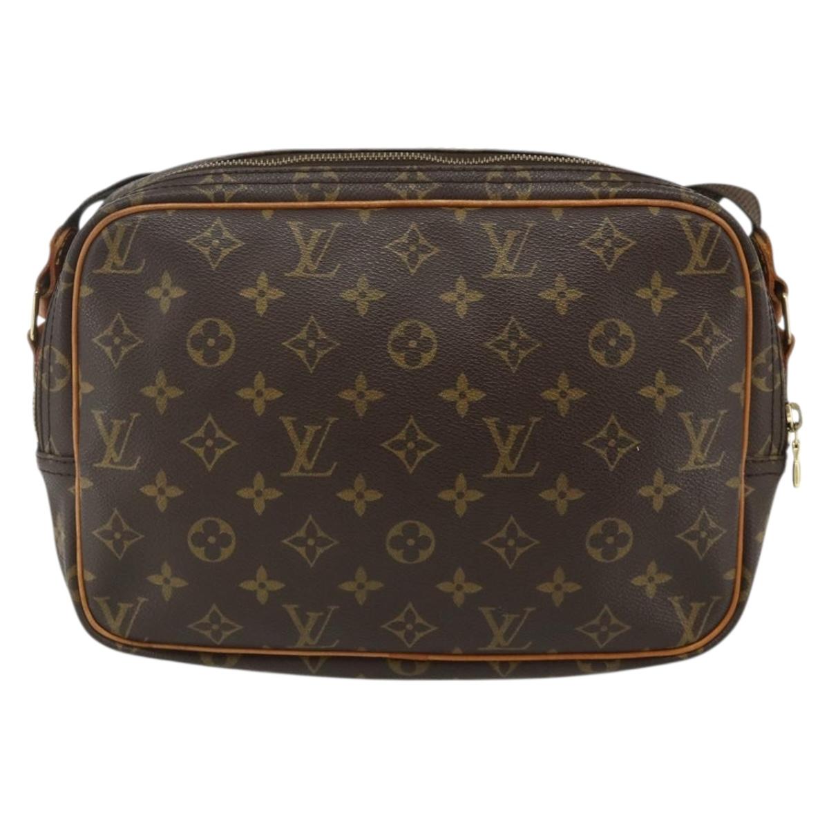 LOUIS VUITTON Monogram Reporter PM Shoulder Bag M45254 LV Auth ka4029
