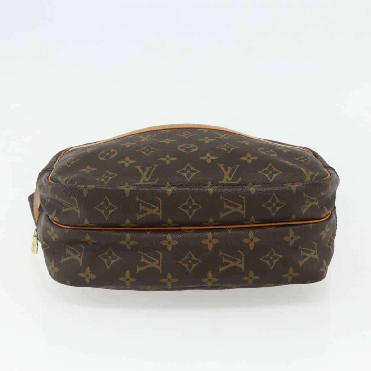 LOUIS VUITTON Monogram Reporter PM Shoulder Bag M45254 LV Auth ka4029