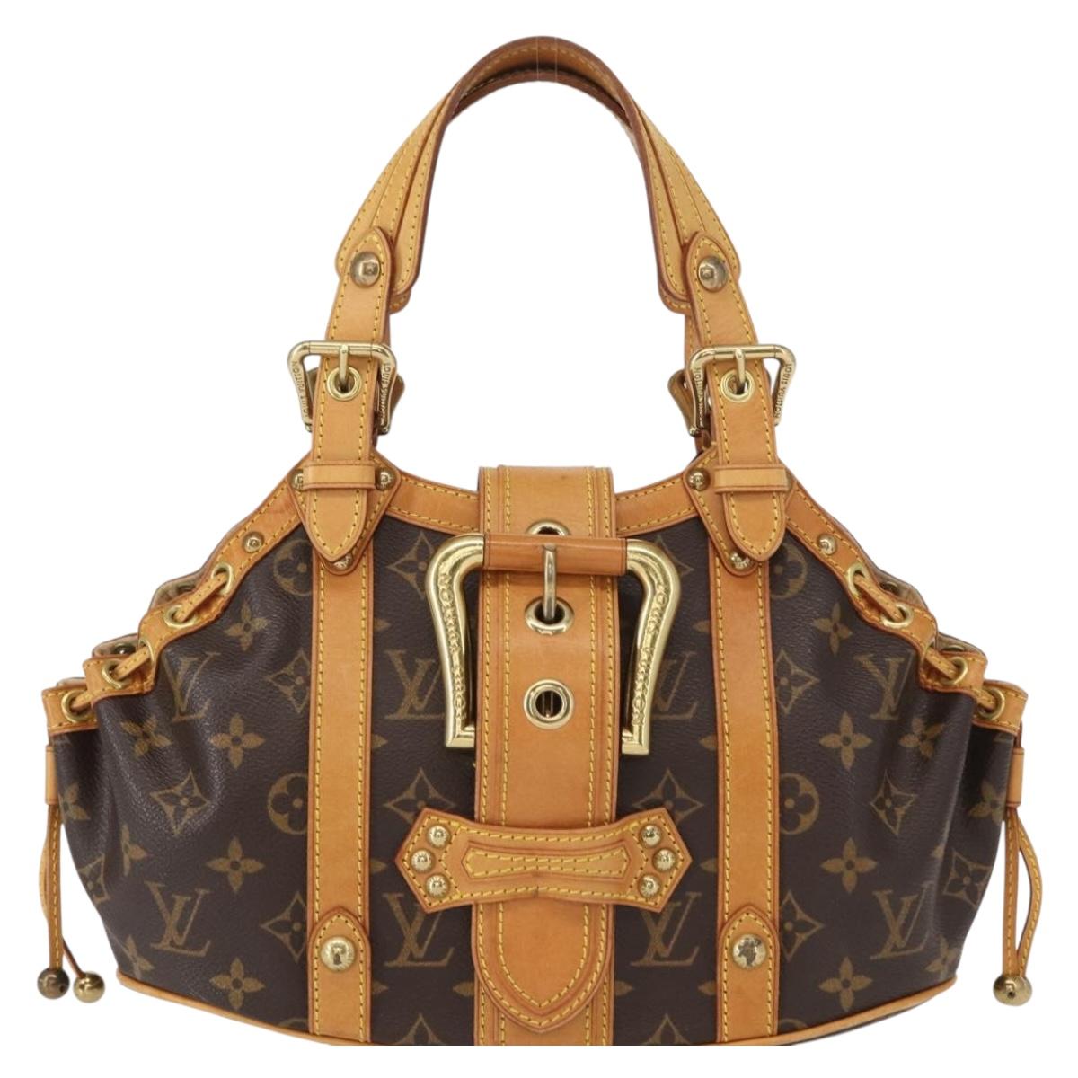 LOUIS VUITTON Monogram Teda PM Hand Bag M92399 LV Auth ka404