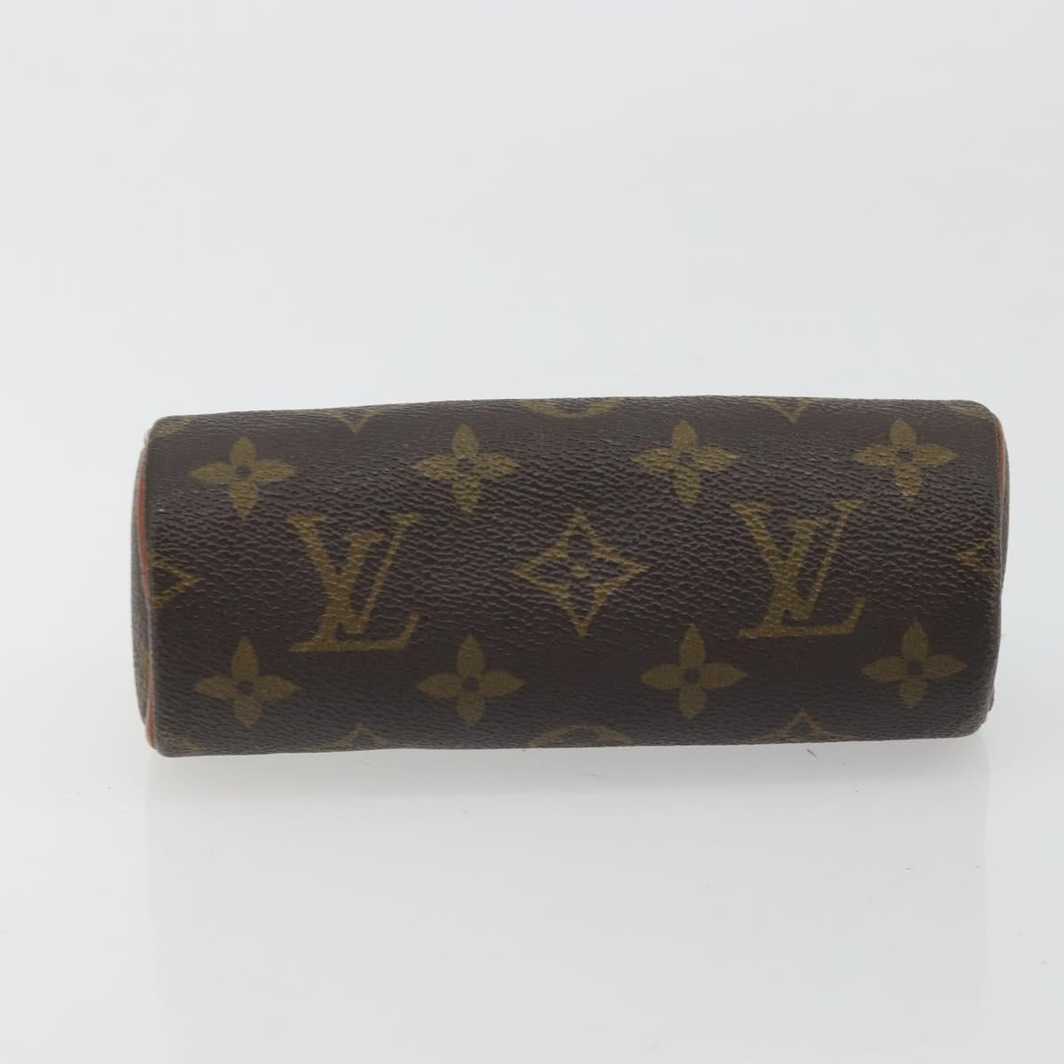 LOUIS VUITTON Monogram Papillon Pouch LV Auth ka4052