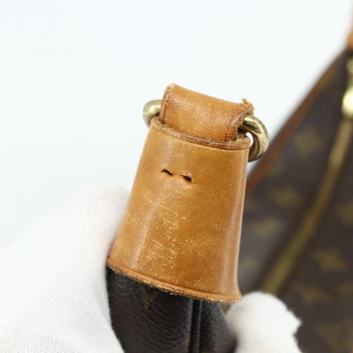 LOUIS VUITTON Monogram Boulogne 35 Shoulder Bag M51260 LV Auth ka4056