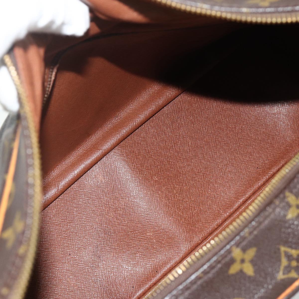 LOUIS VUITTON Monogram Boulogne 35 Shoulder Bag M51260 LV Auth ka4056