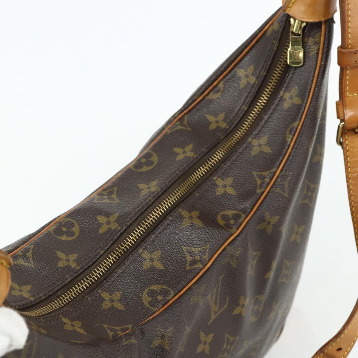 LOUIS VUITTON Monogram Boulogne 35 Shoulder Bag M51260 LV Auth ka4056