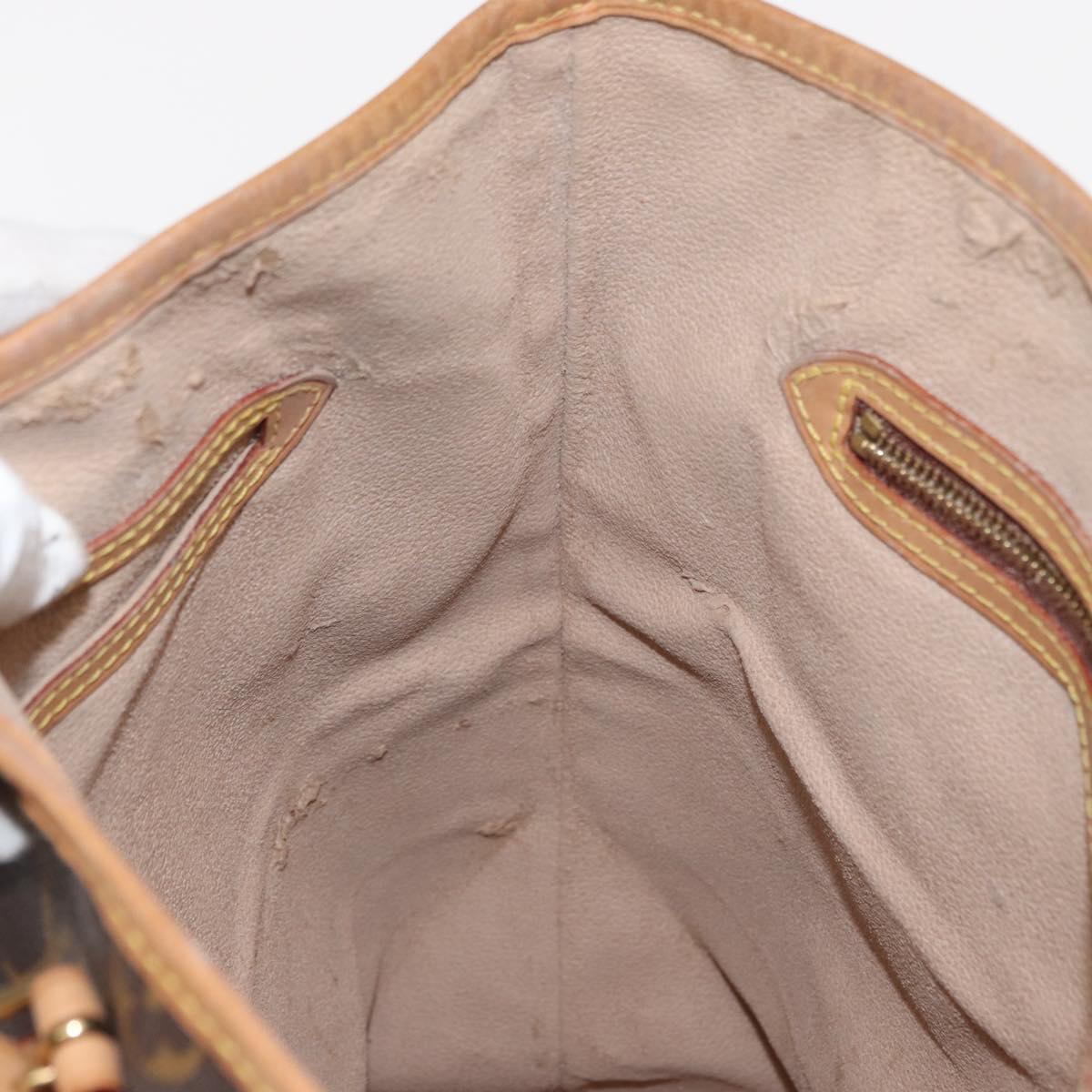 LOUIS VUITTON Monogram Bucket GM Shoulder Bag M42236 LV Auth ka406