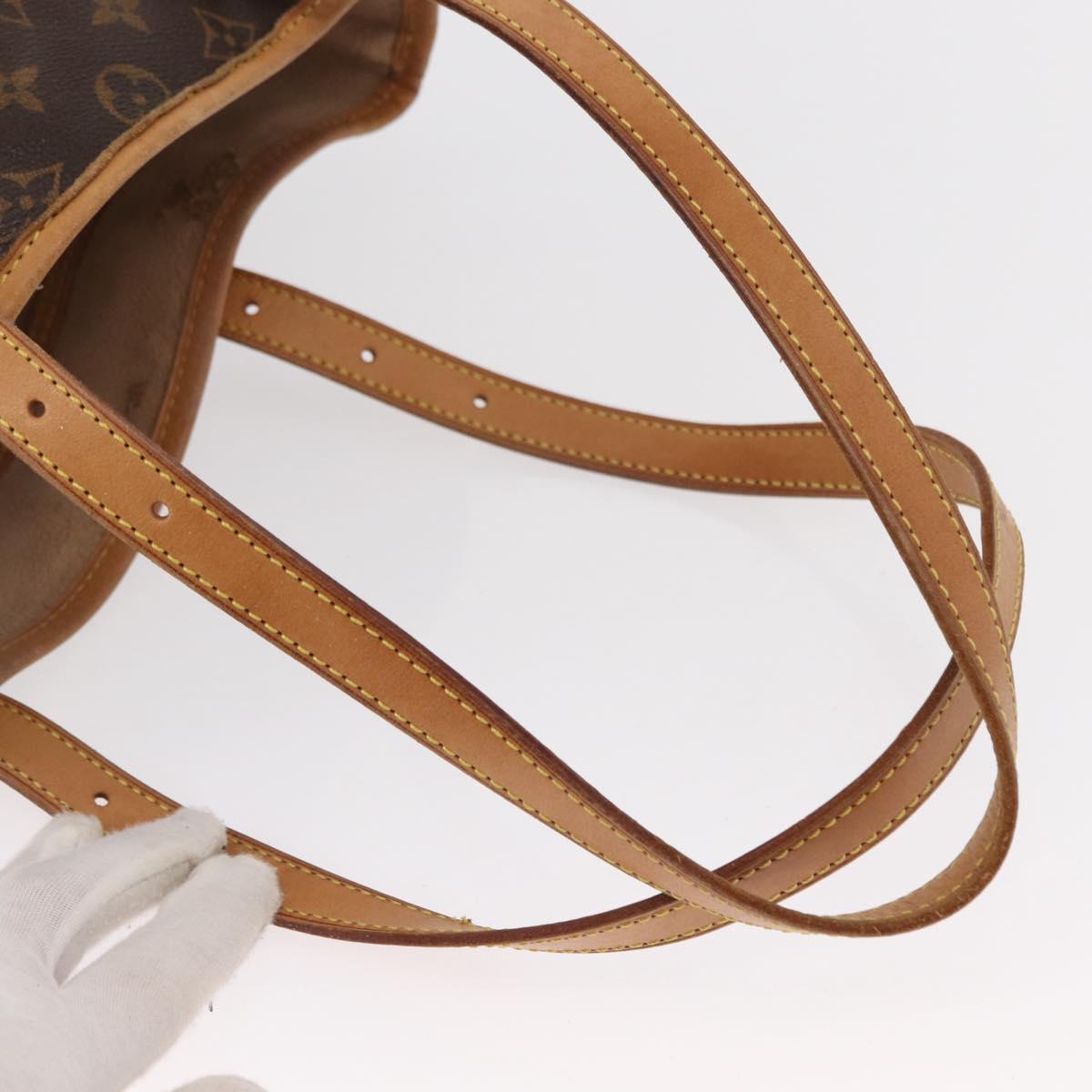 LOUIS VUITTON Monogram Bucket GM Shoulder Bag M42236 LV Auth ka406