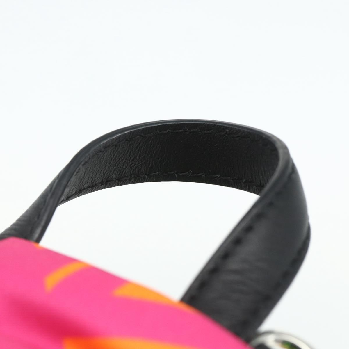 MCM Shoulder Bag Nylon Multicolor Silver Auth ka4070A