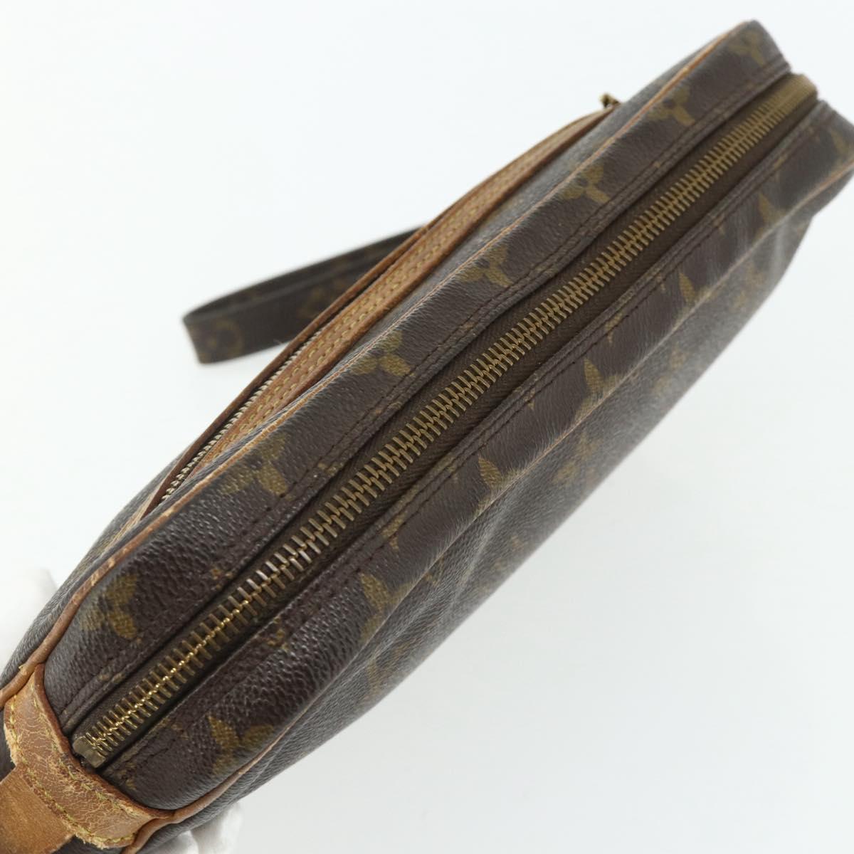 LOUIS VUITTON Monogram Marly Dragonne GM Clutch Bag M51825 LV Auth ka4071