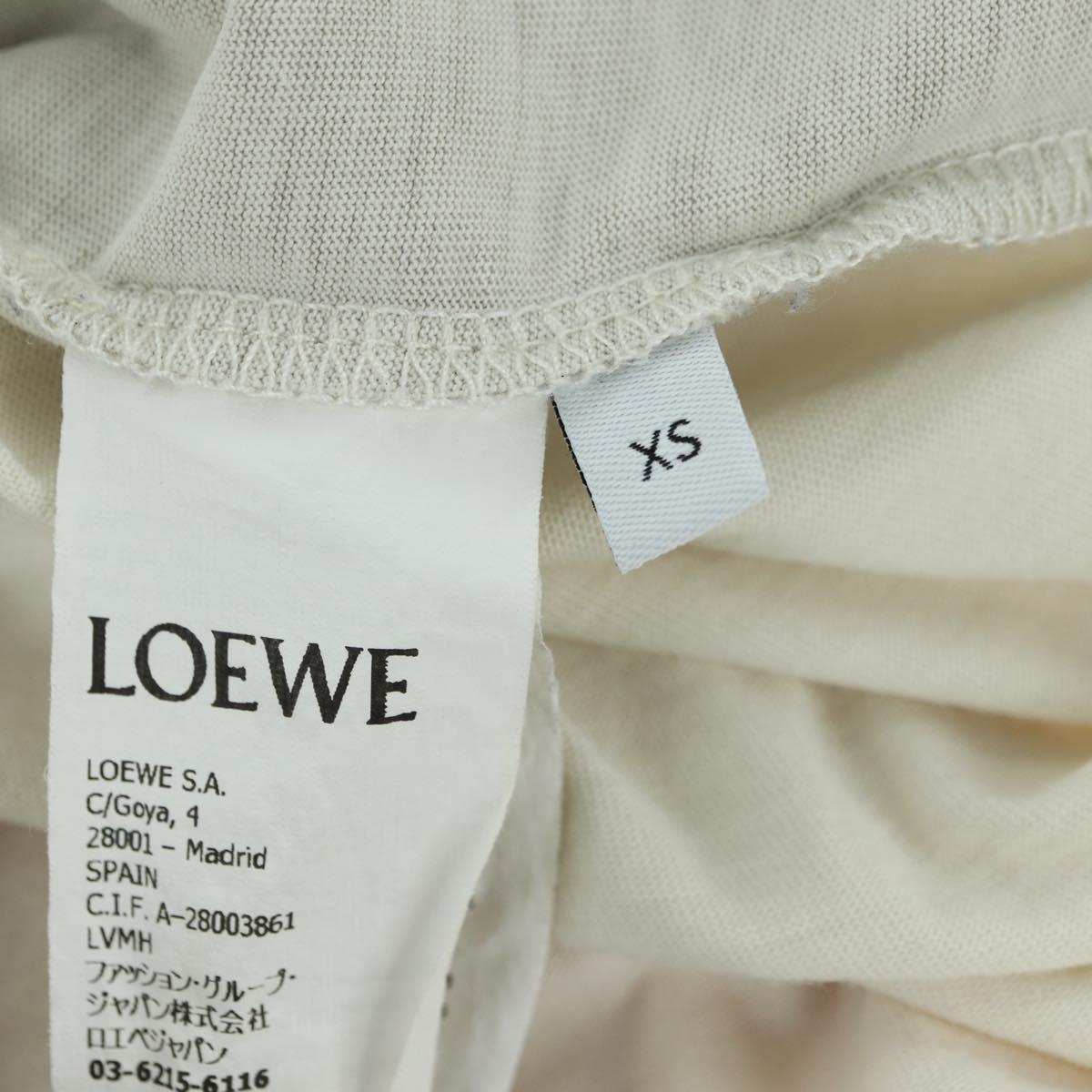 LOEWE LOEWE × Studio Ghibli Hin T Shirt Cotton White Orange Auth ka4076M