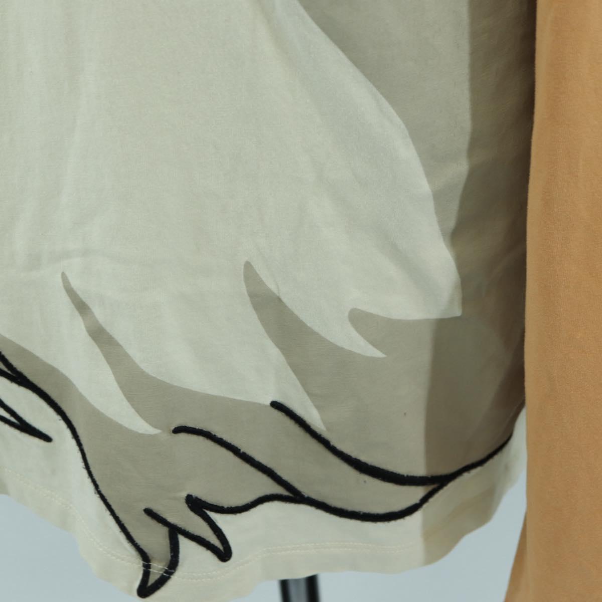 LOEWE LOEWE × Studio Ghibli Hin T Shirt Cotton White Orange Auth ka4076M