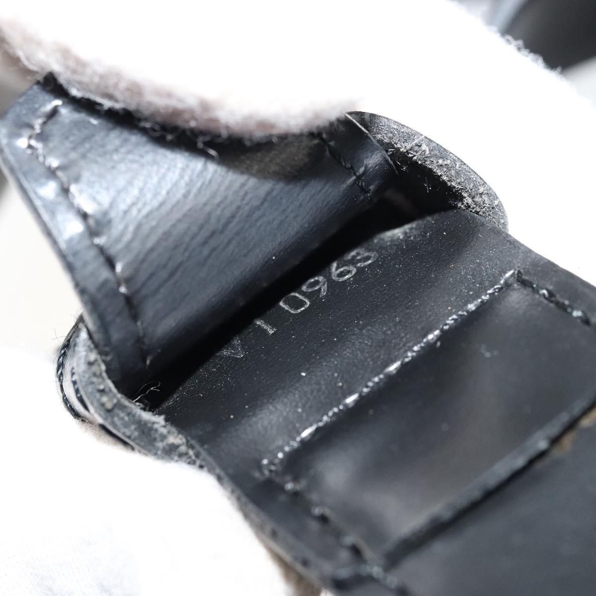 LOUIS VUITTON Epi Sac Depaule GM Shoulder Bag Black M80155 LV Auth ka4089