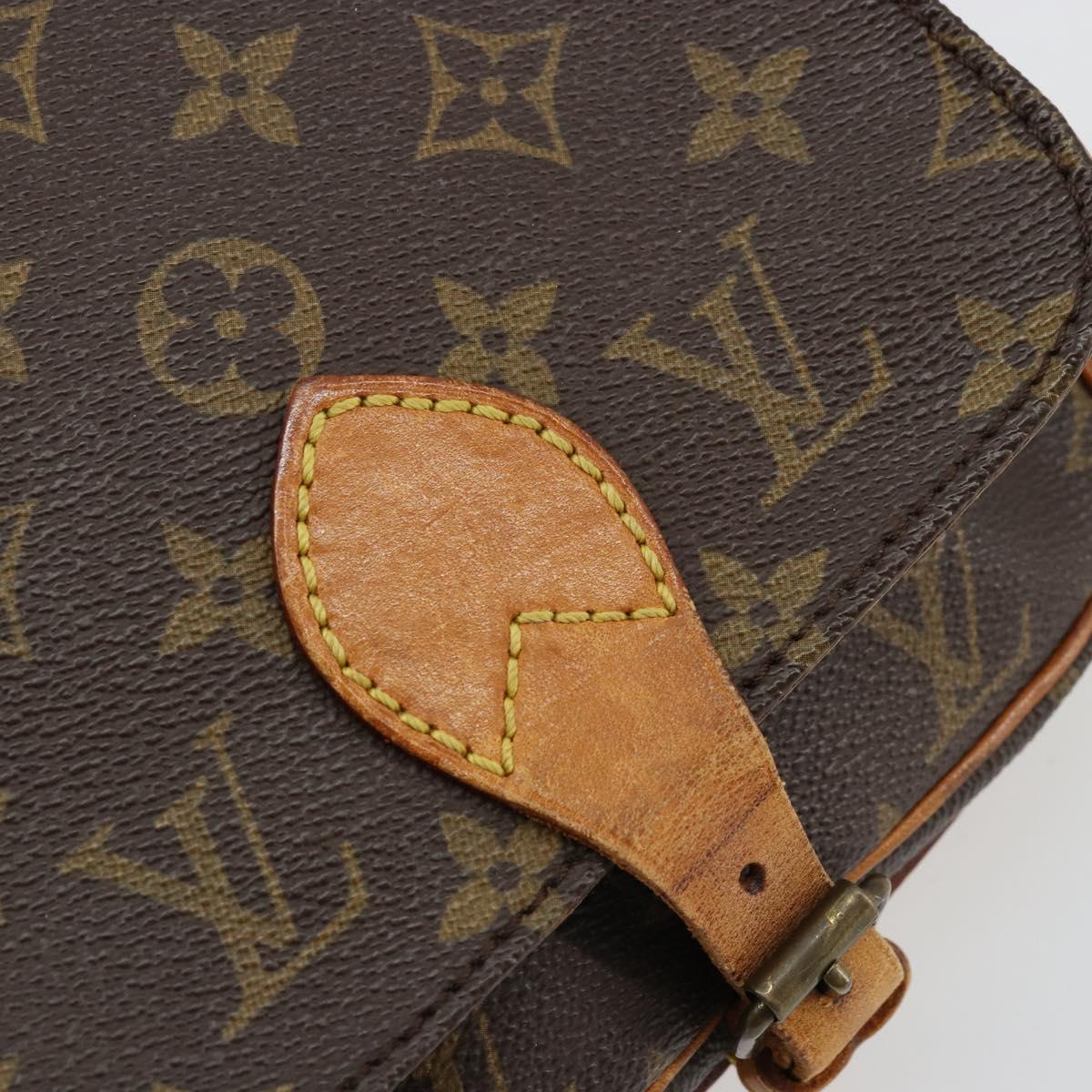 LOUIS VUITTON Monogram Cartouchiere PM Shoulder Bag M51254 LV Auth ka4092