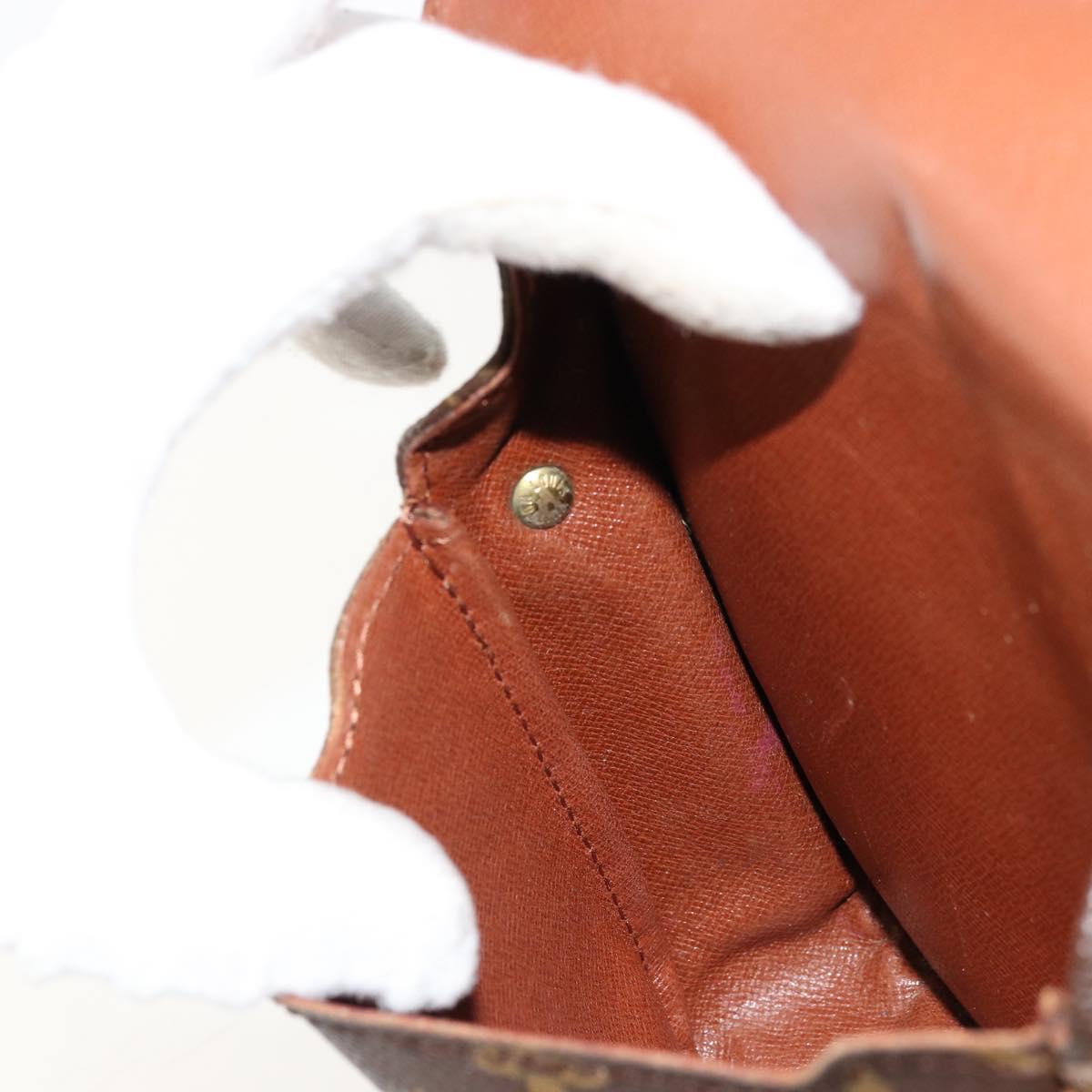 LOUIS VUITTON Monogram Cartouchiere PM Shoulder Bag M51254 LV Auth ka4092