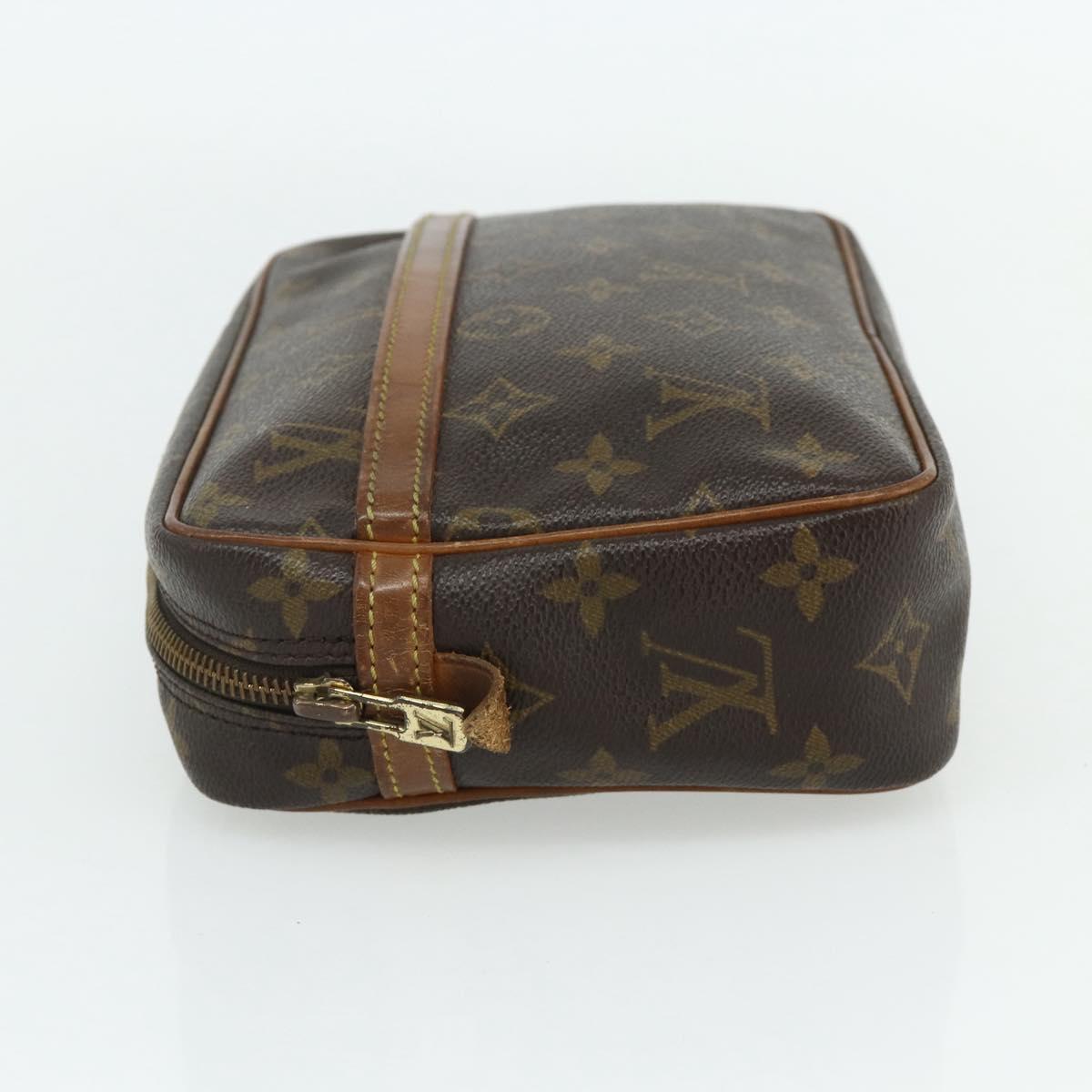 LOUIS VUITTON Monogram Compiegne 23 Clutch Bag M51847 LV Auth ka4101