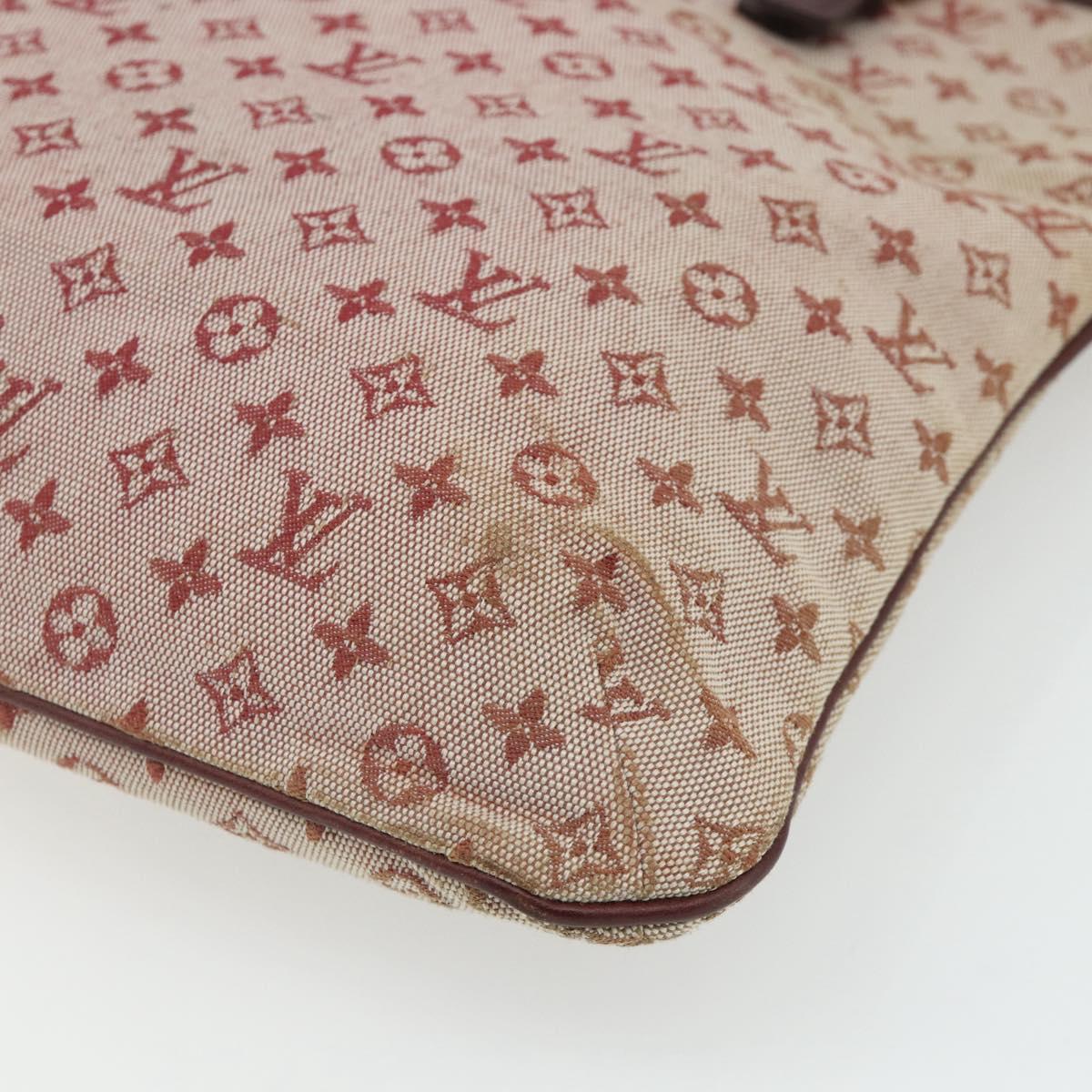 LOUIS VUITTON Monogram Mini Françoise Bag 2way Red Cherry M92210 LV Auth ka4102