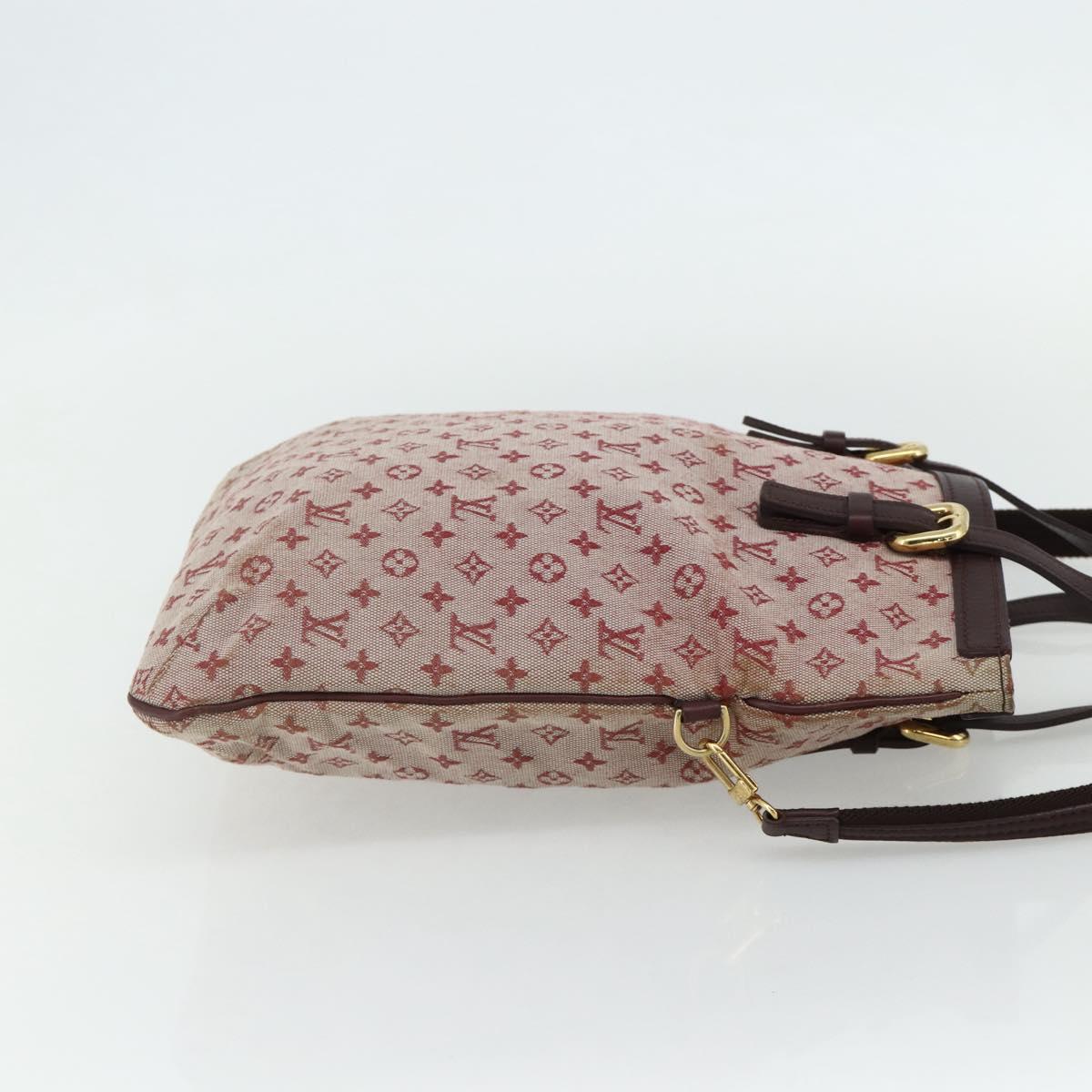 LOUIS VUITTON Monogram Mini Françoise Bag 2way Red Cherry M92210 LV Auth ka4102