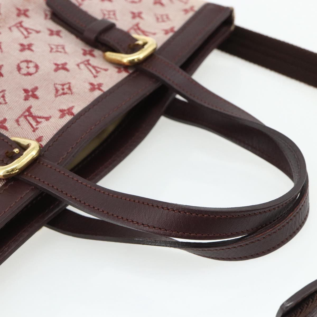 LOUIS VUITTON Monogram Mini Françoise Bag 2way Red Cherry M92210 LV Auth ka4102