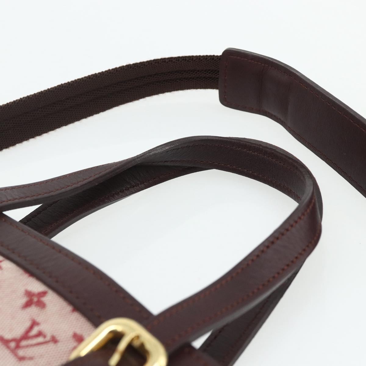 LOUIS VUITTON Monogram Mini Françoise Bag 2way Red Cherry M92210 LV Auth ka4102