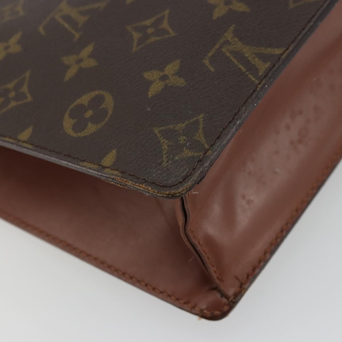 LOUIS VUITTON Monogram Monceau 28 Hand Bag M51185 LV Auth ka4106