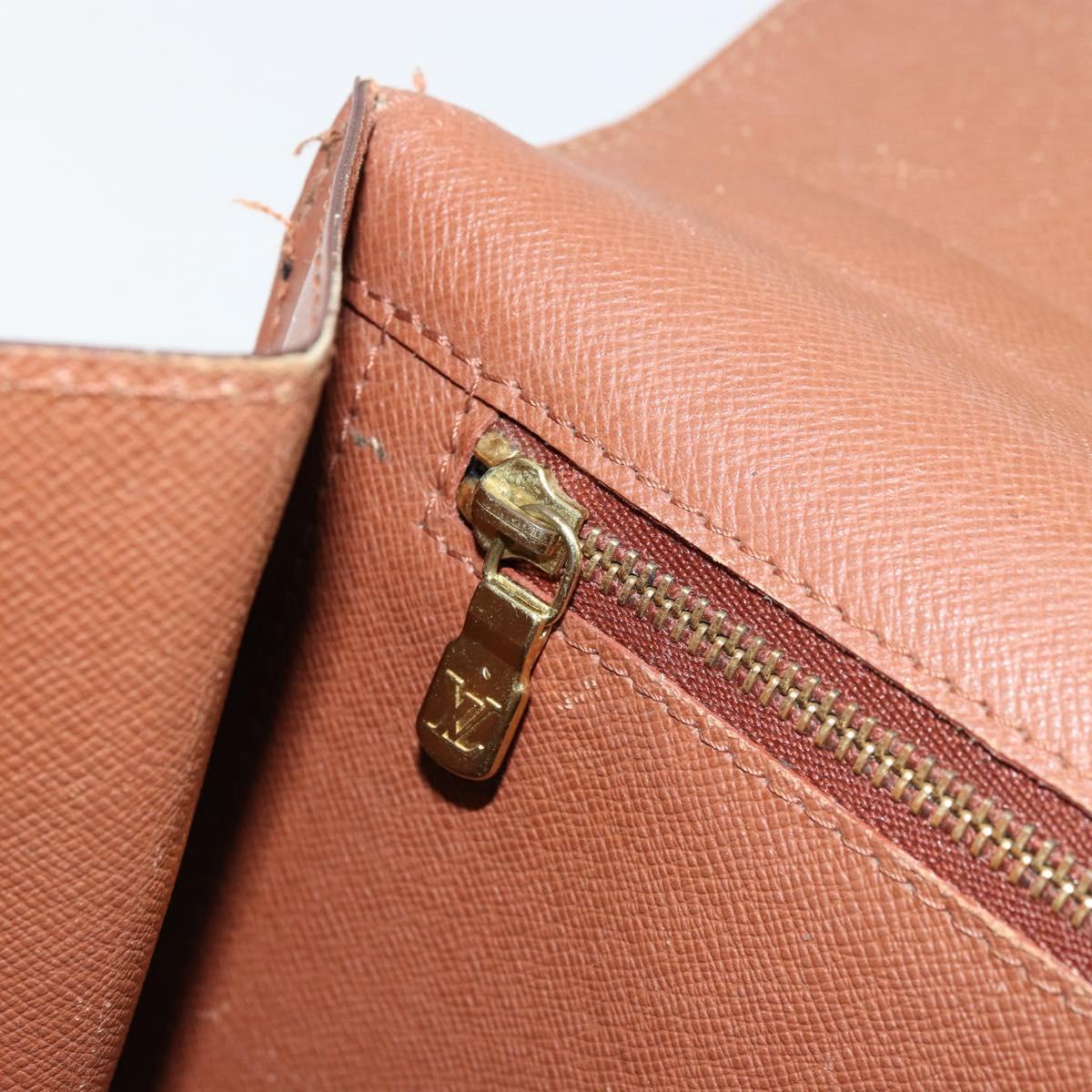 LOUIS VUITTON Monogram Monceau 28 Hand Bag M51185 LV Auth ka4106