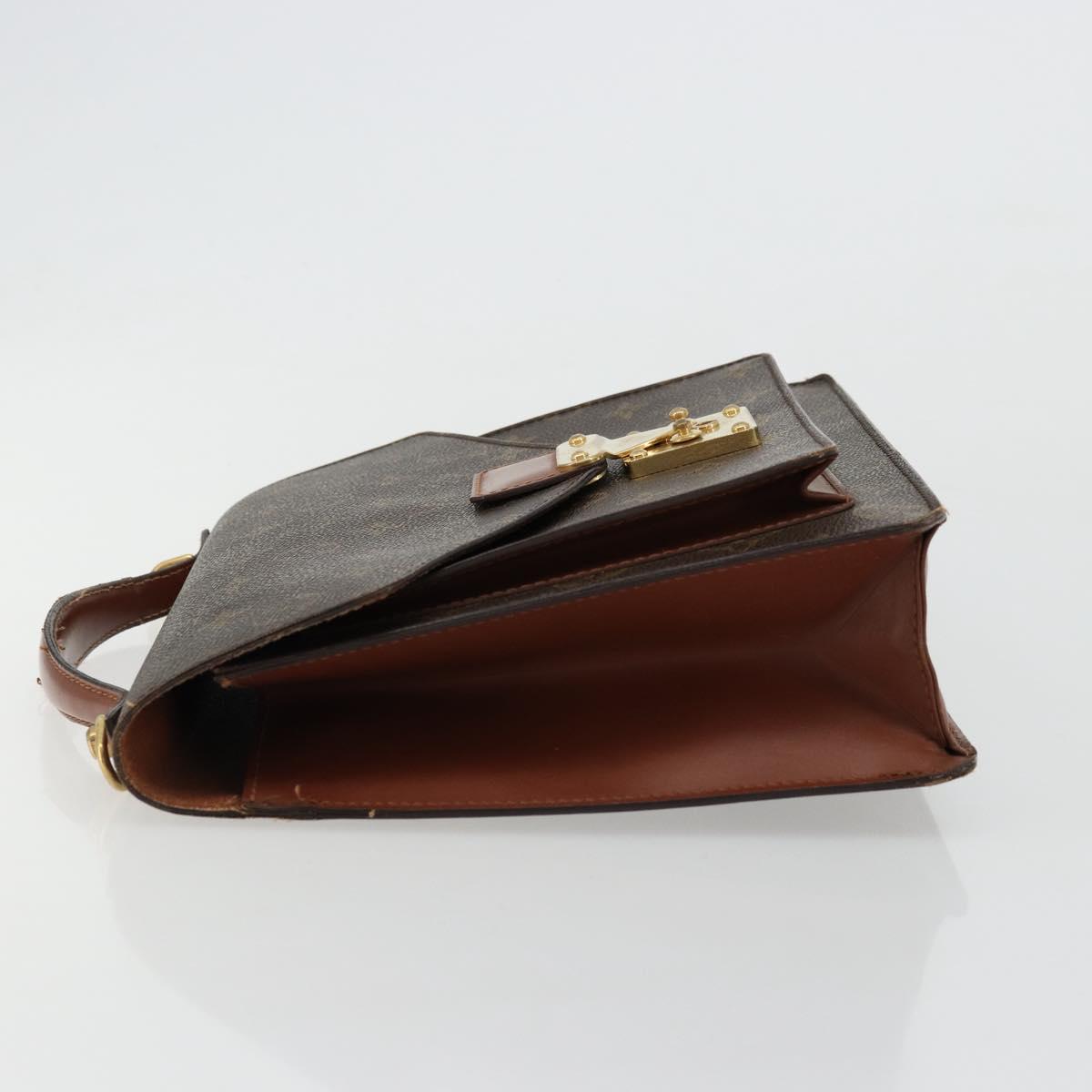 LOUIS VUITTON Monogram Monceau 28 Hand Bag M51185 LV Auth ka4106