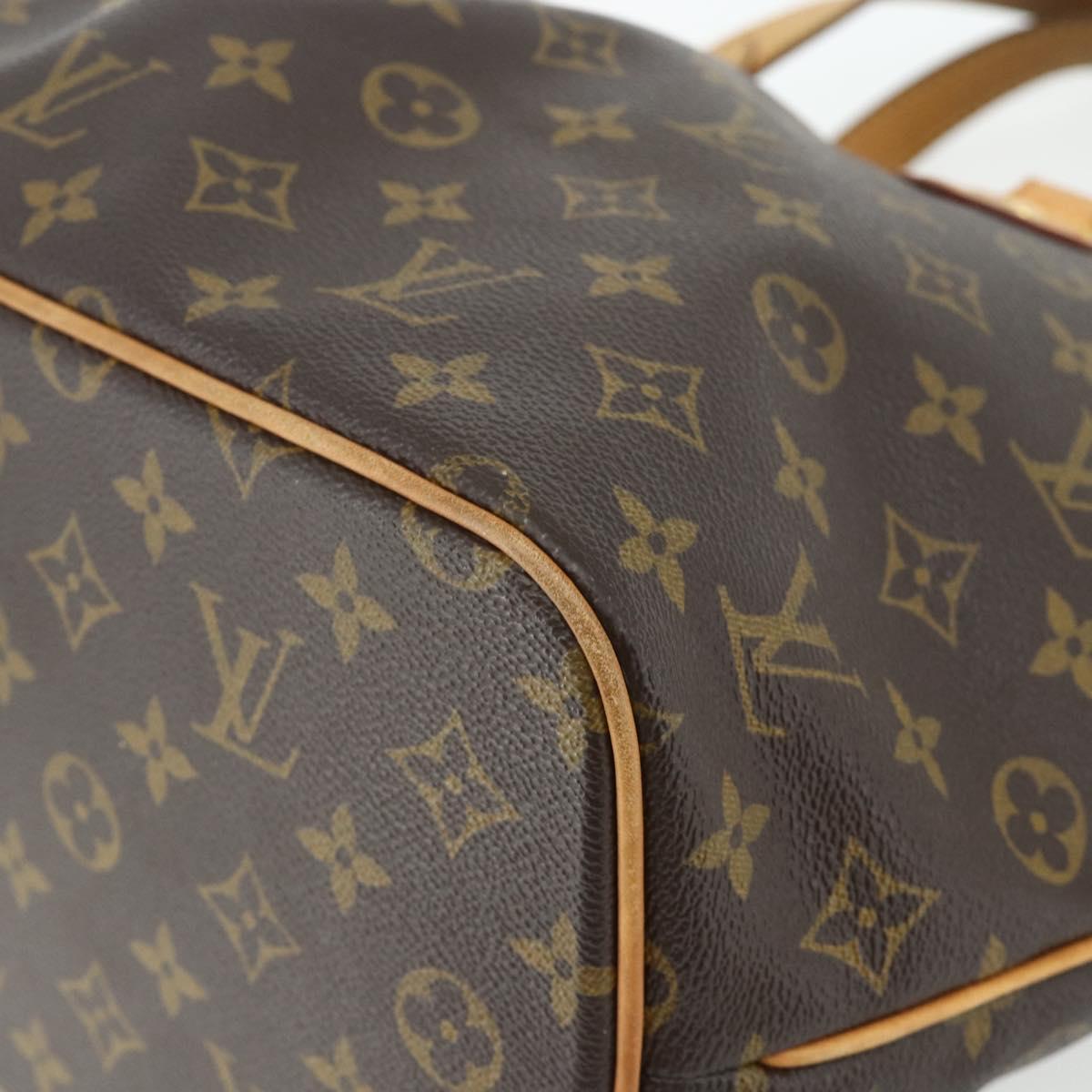 LOUIS VUITTON Monogram Palermo PM Tote Bag M40145 LV Auth ka4111A