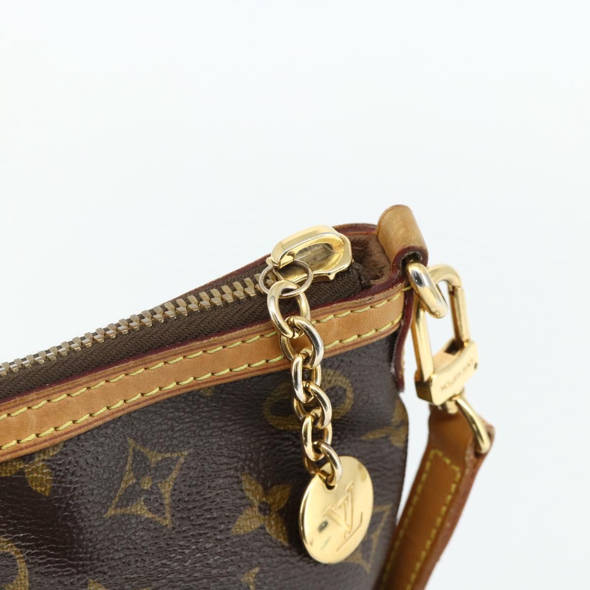 LOUIS VUITTON Monogram Palermo PM Tote Bag M40145 LV Auth ka4111A