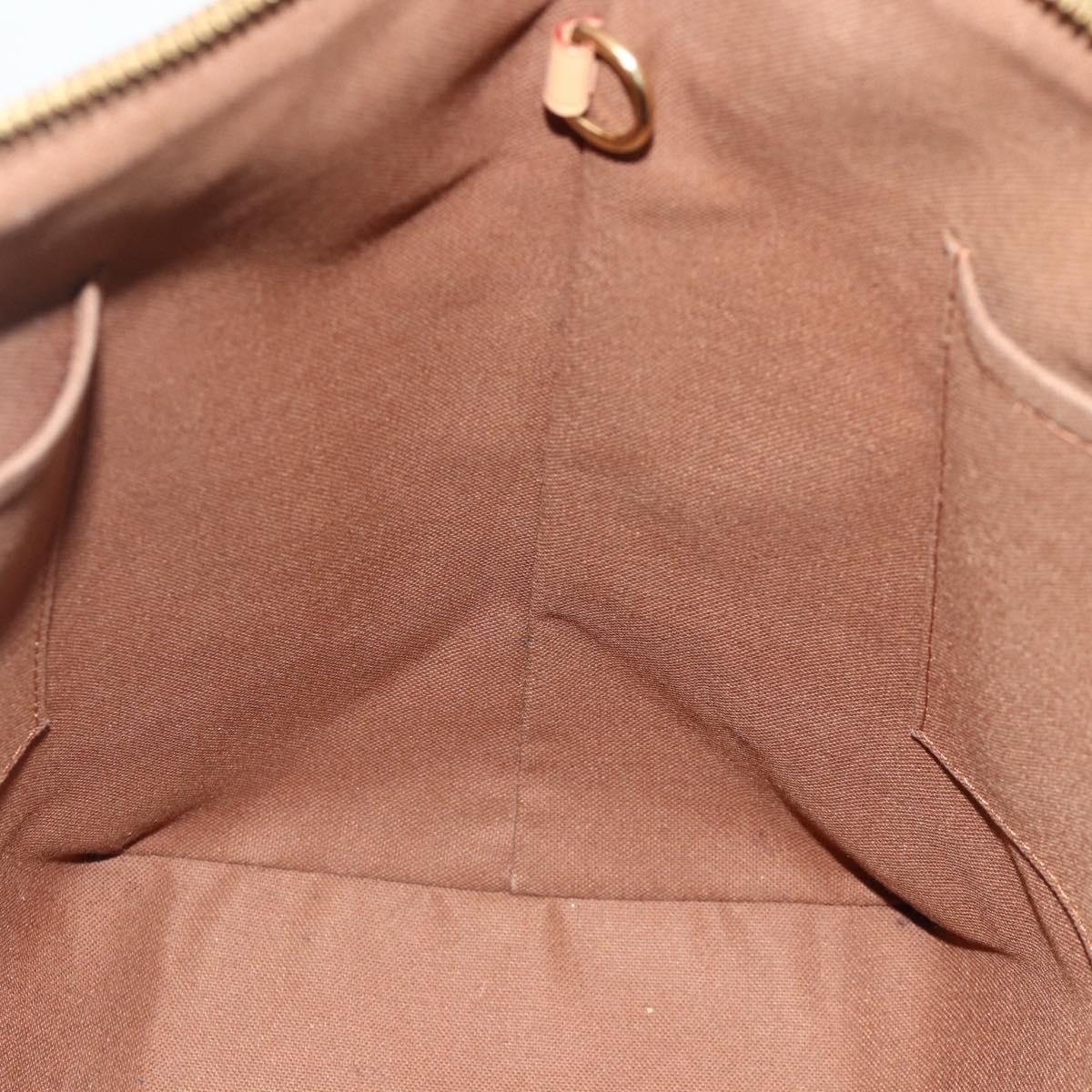 LOUIS VUITTON Monogram Palermo PM Tote Bag M40145 LV Auth ka4111A