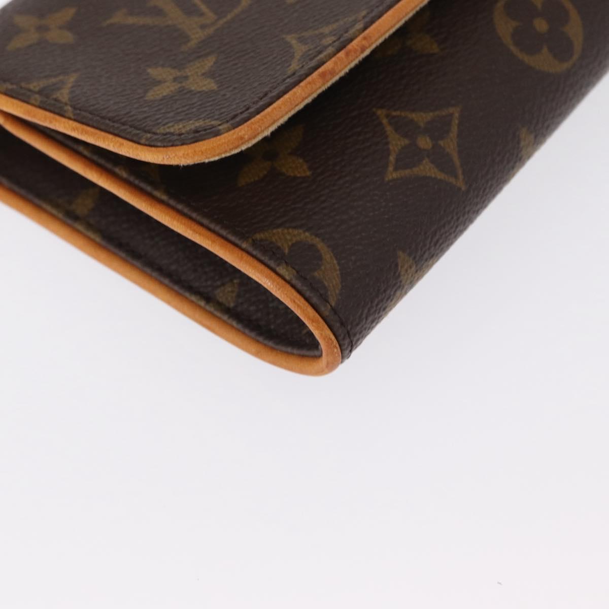 LOUIS VUITTON Monogram Pochette Twin GM Shoulder Bag M51852 LV Auth ka412