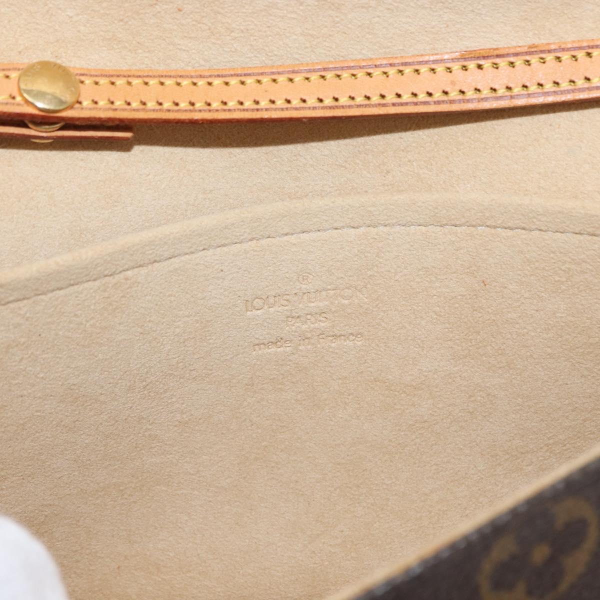 LOUIS VUITTON Monogram Pochette Twin GM Shoulder Bag M51852 LV Auth ka412