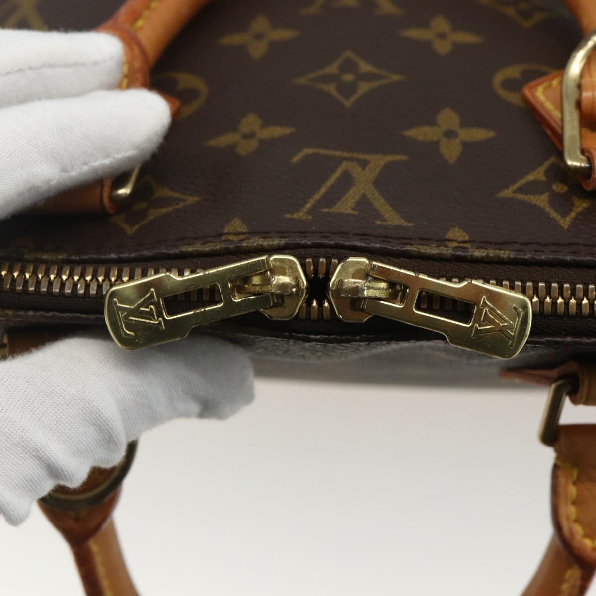 LOUIS VUITTON Monogram Alma Hand Bag M51130 LV Auth ka413
