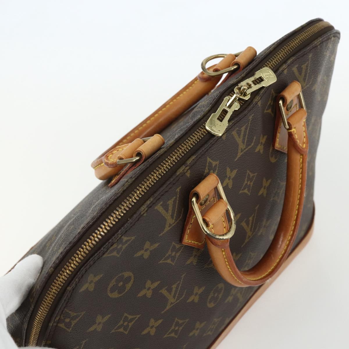 LOUIS VUITTON Monogram Alma Hand Bag M51130 LV Auth ka413