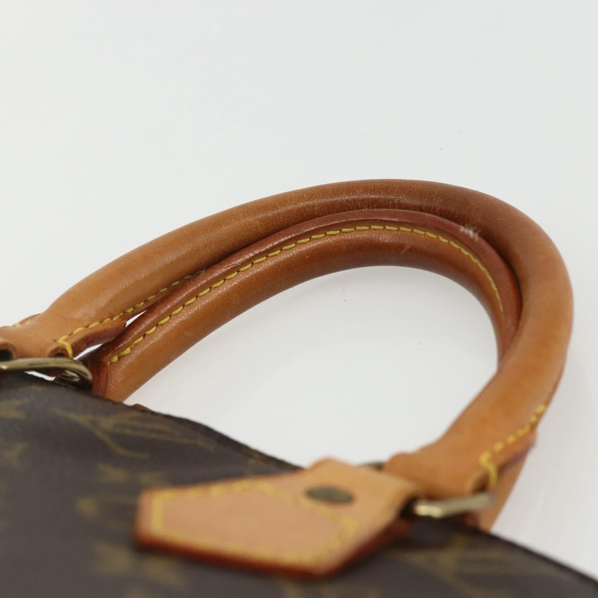 LOUIS VUITTON Monogram Alma Hand Bag M51130 LV Auth ka413