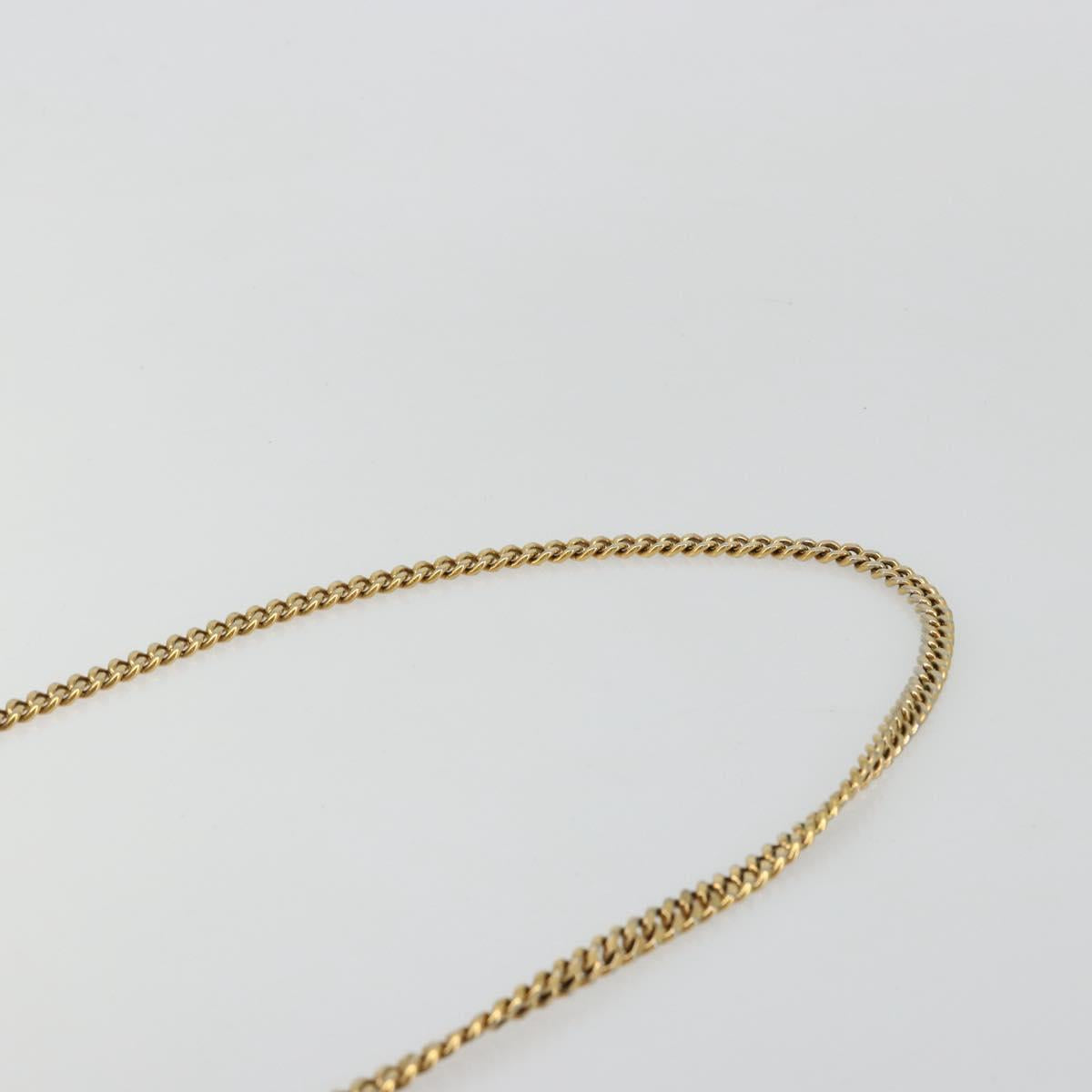 Chloe Chain Shoulder Bag Leather Gold Auth ka4137A